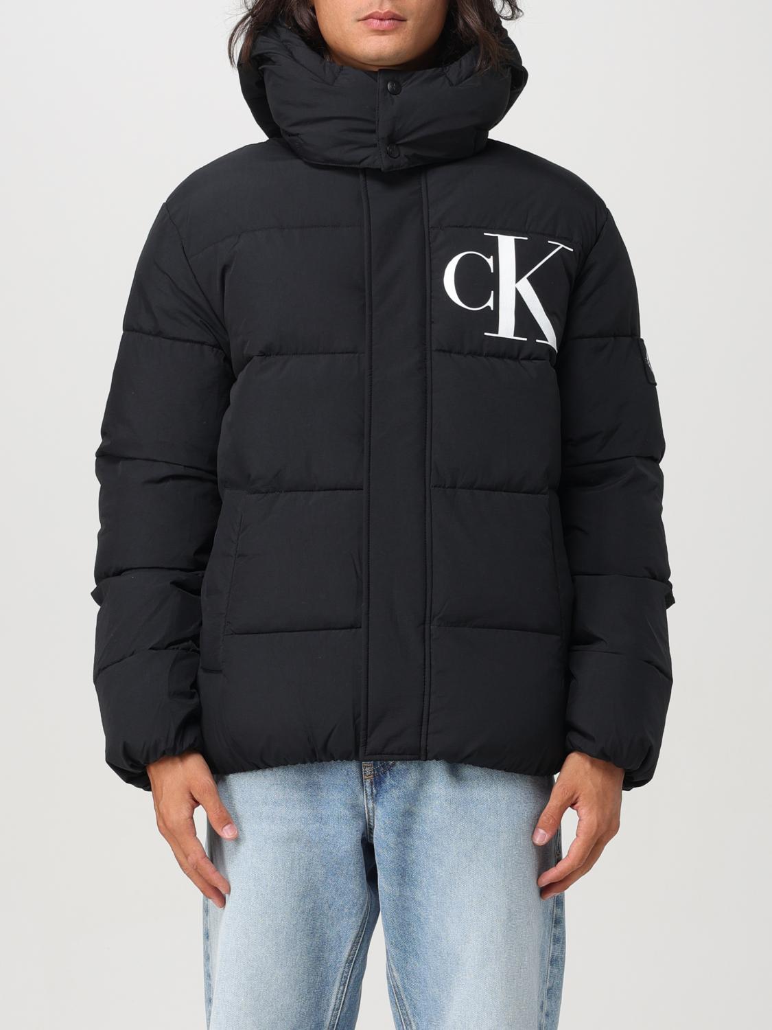 CALVIN KLEIN JEANS JACKE: Jacke herren Calvin Klein Jeans, Schwarz - Img 1