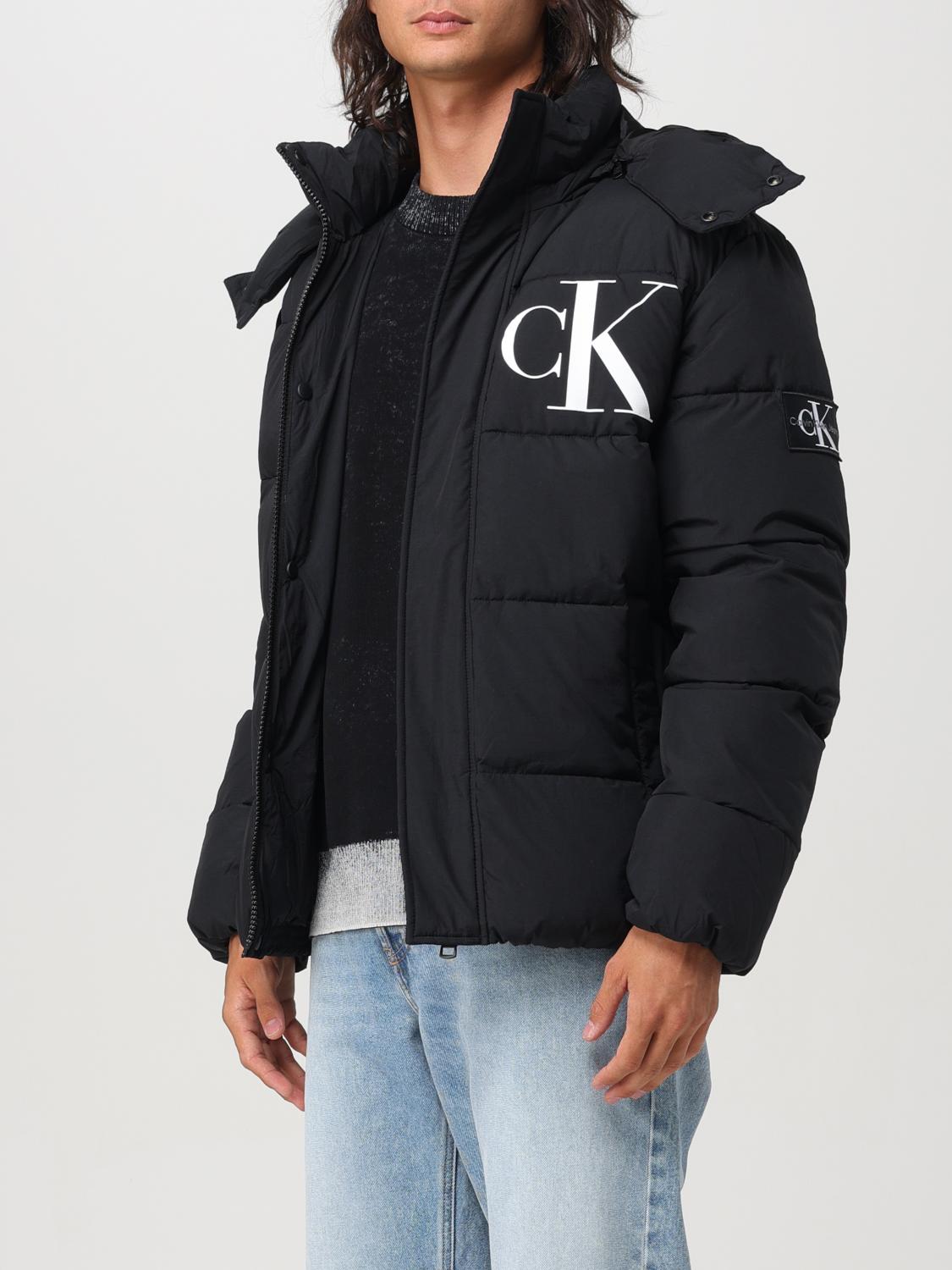 CALVIN KLEIN JEANS JACKE: Jacke herren Calvin Klein Jeans, Schwarz - Img 3