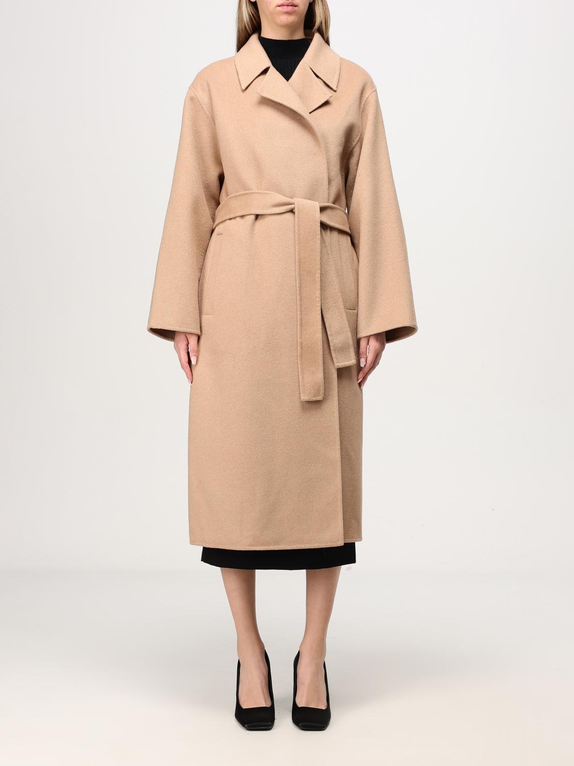 CALVIN KLEIN COAT: Coat woman Calvin Klein, Beige - Img 1