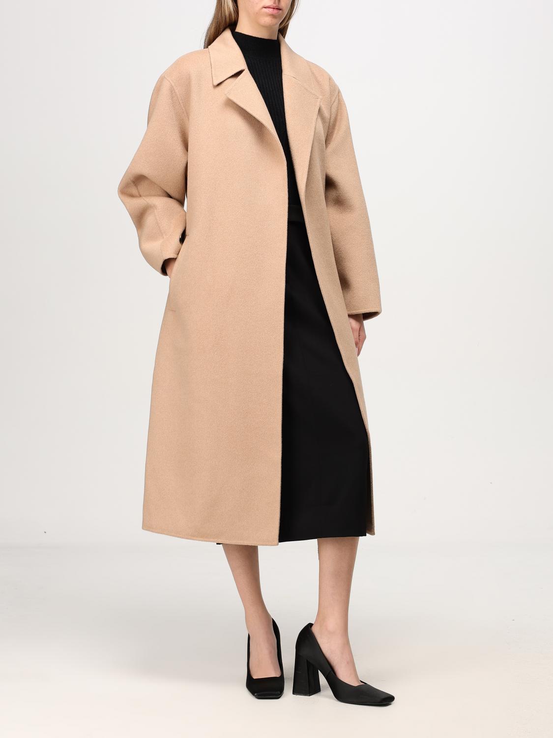 CALVIN KLEIN COAT: Coat woman Calvin Klein, Beige - Img 2