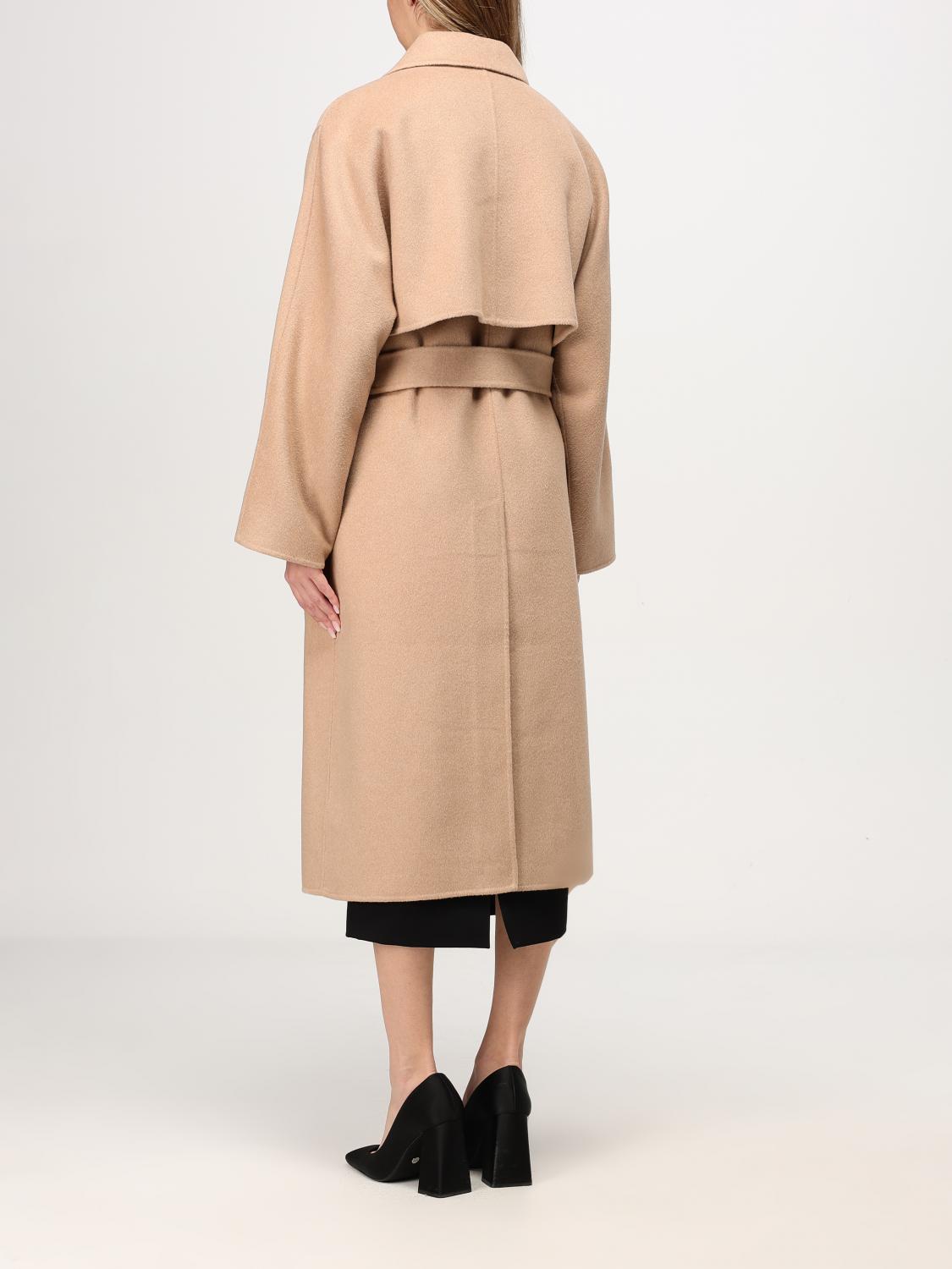 CALVIN KLEIN COAT: Coat woman Calvin Klein, Beige - Img 3