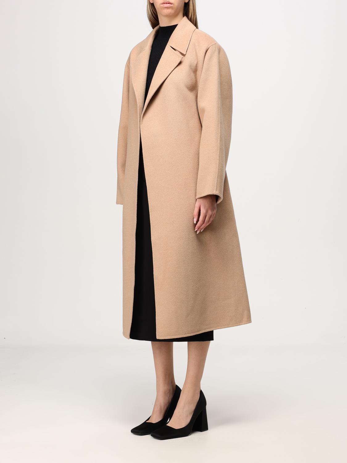 CALVIN KLEIN COAT: Coat woman Calvin Klein, Beige - Img 4