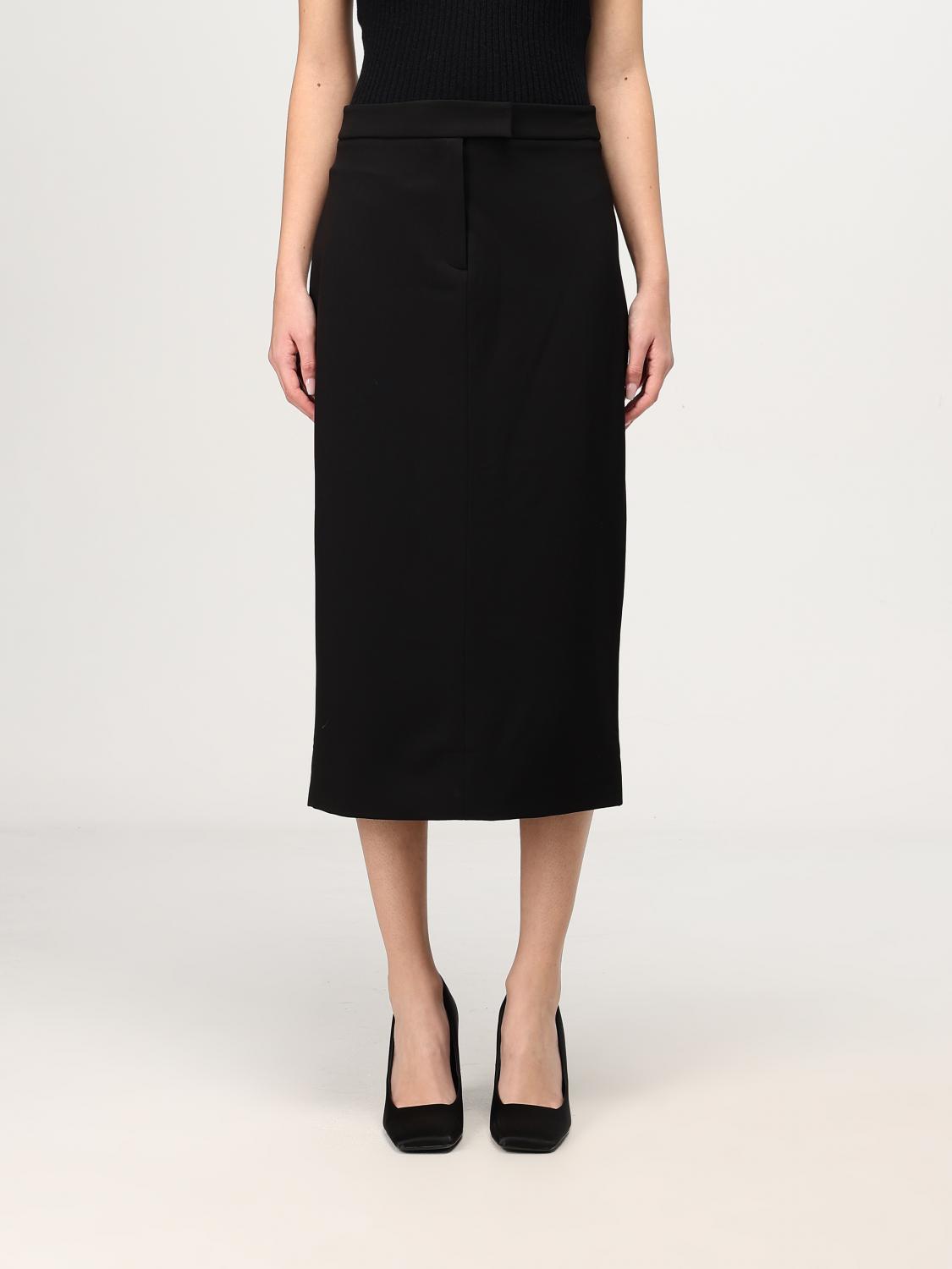 CALVIN KLEIN SKIRT: Skirt woman Calvin Klein, Black - Img 1