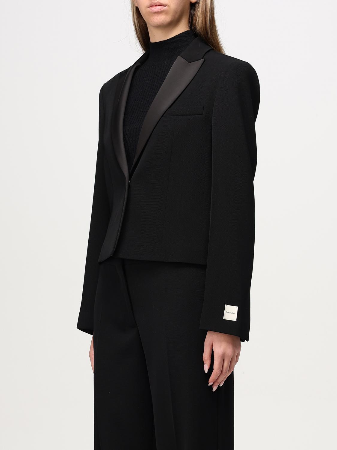 CALVIN KLEIN BLAZER: Blazer woman Calvin Klein, Black - Img 4