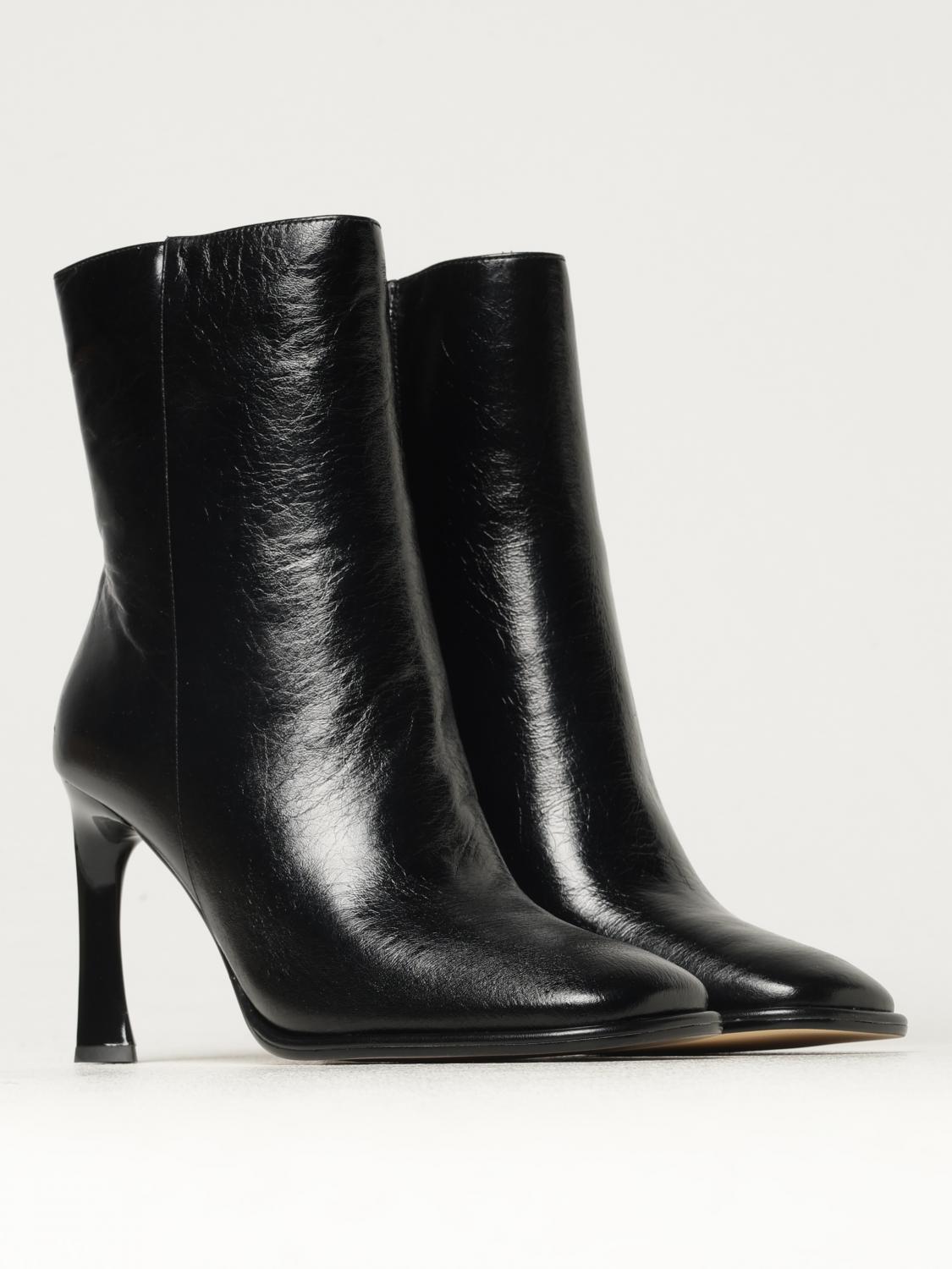 MICHAEL MICHAEL KORS FLAT ANKLE BOOTS: Shoes woman Michael Kors, Black - Img 2