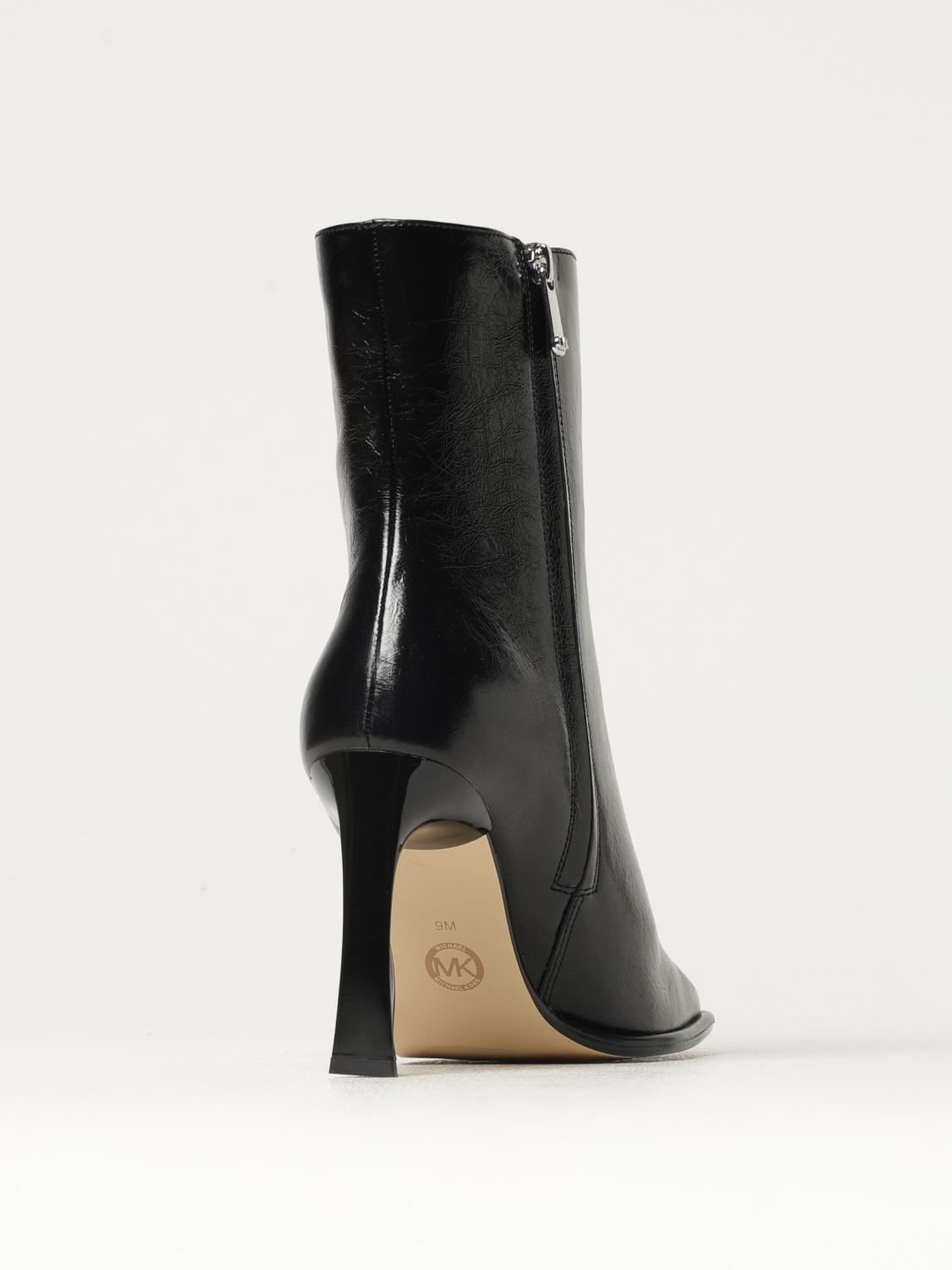 MICHAEL KORS STIVALI: Stivaletto Michael Kors in pelle cracklè, Nero - Img 3