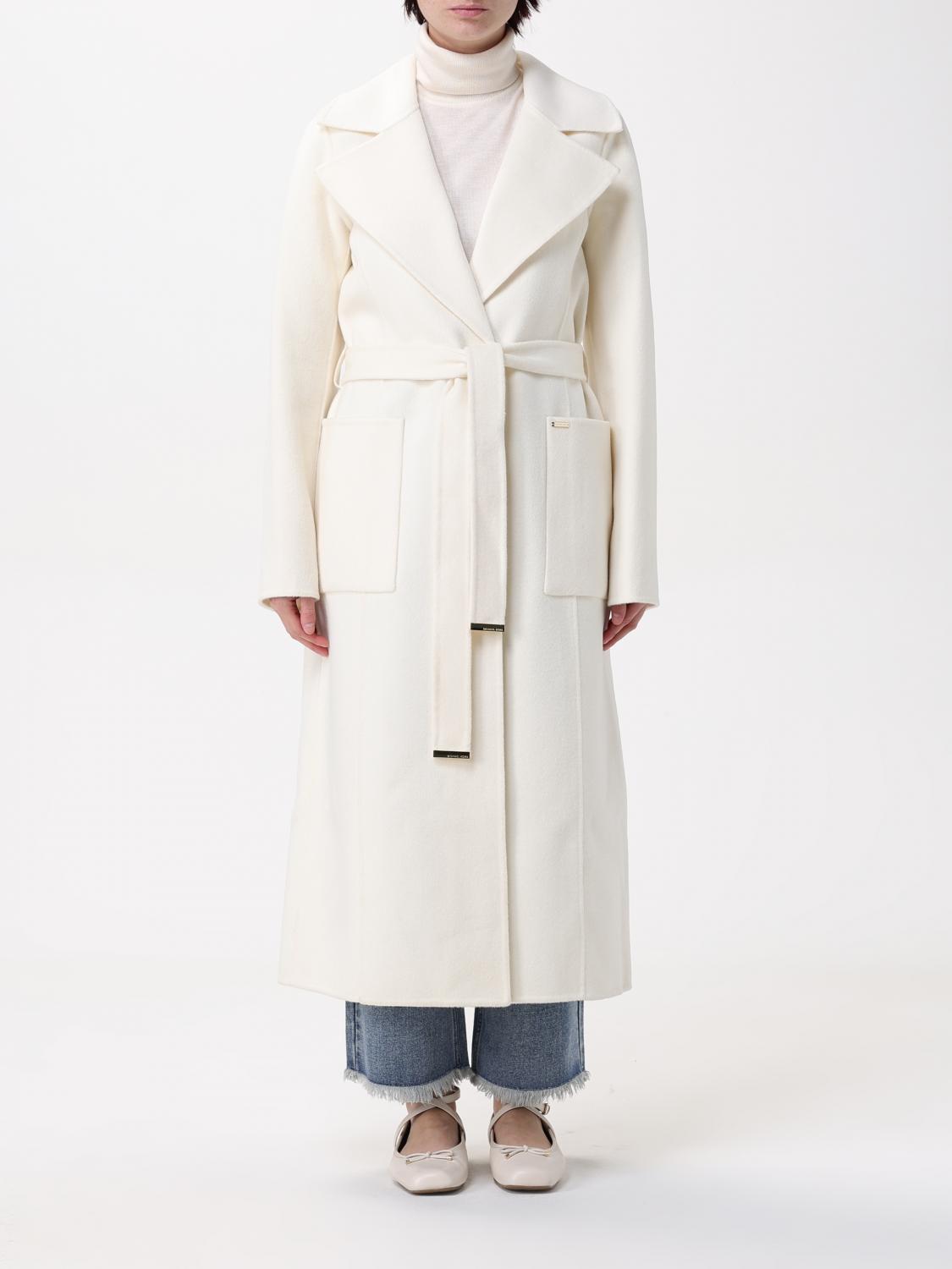 MICHAEL MICHAEL KORS COAT: Coat woman Michael Kors, Yellow Cream - Img 1