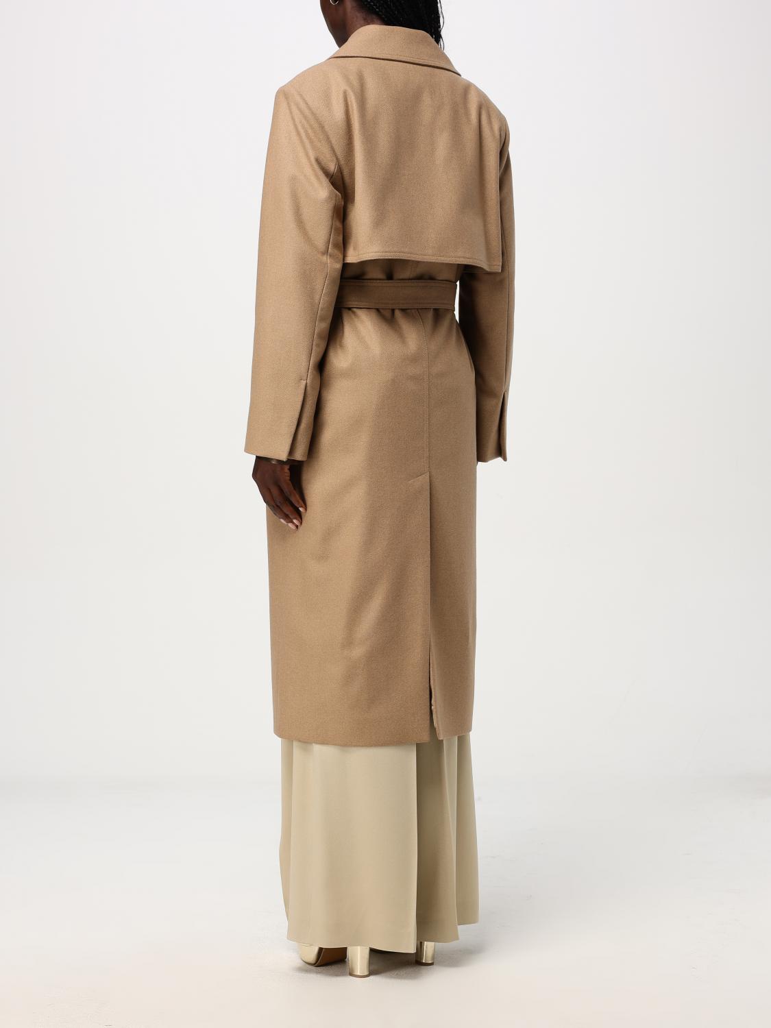 BOSS TRENCH: Trench Boss in lana , Beige - Img 2