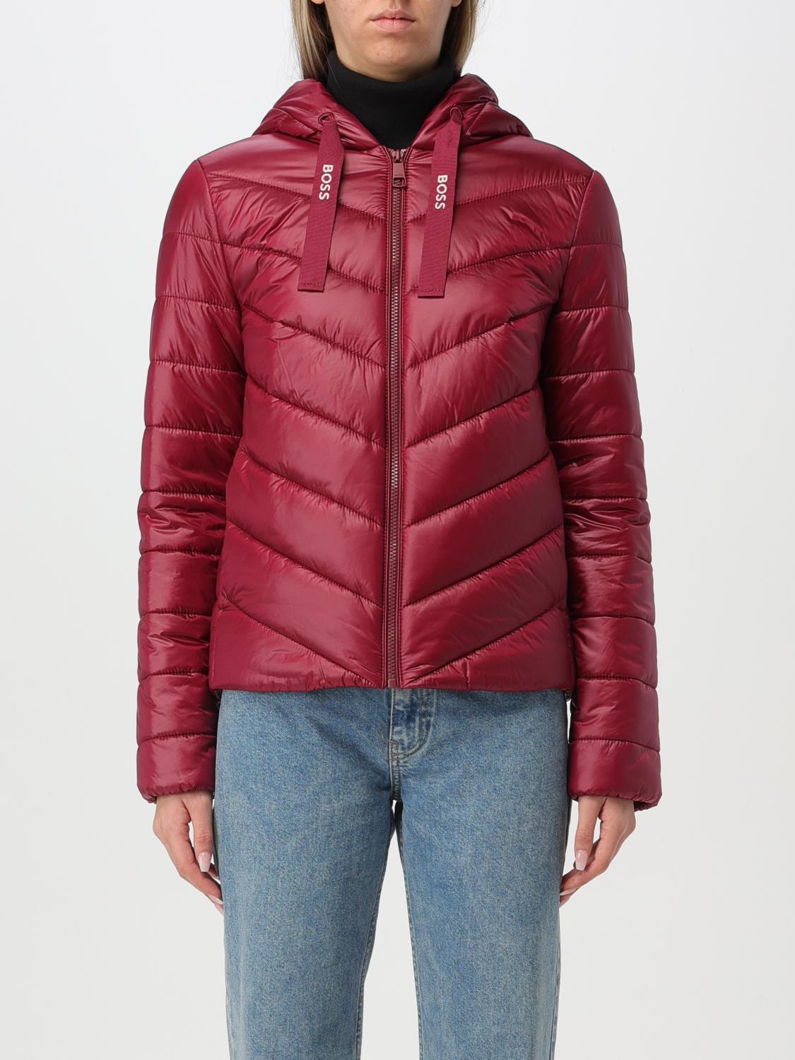 BOSS JACKET: Jacket woman Boss, Burgundy - Img 1