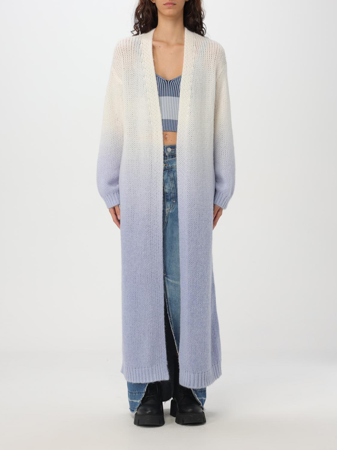 BOSS CARDIGAN: Sweater woman Boss, Gnawed Blue - Img 1