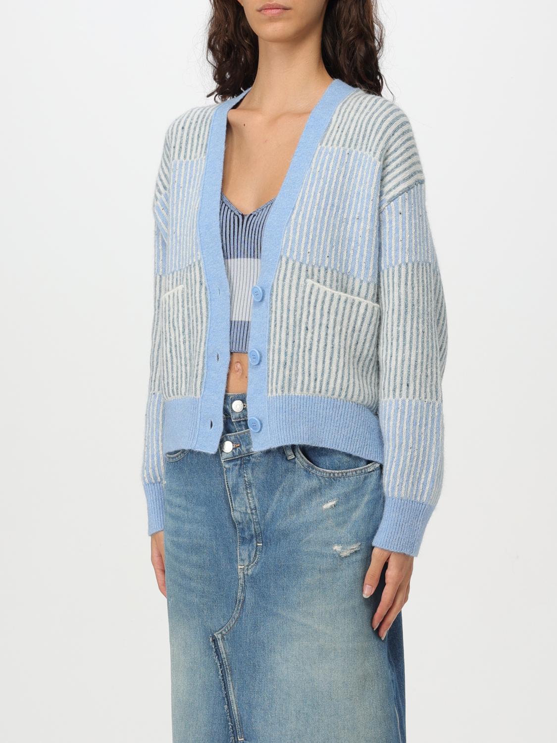 BOSS CARDIGAN: Boss women's cardigan, Gnawed Blue - Img 4