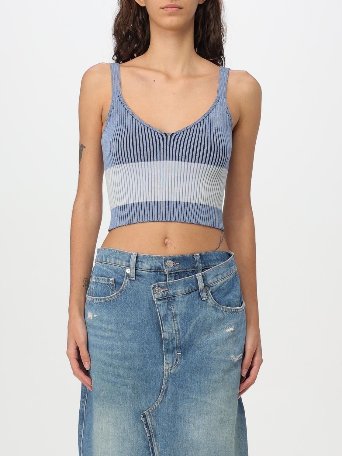 BOSS TOP: Boss women's top, Gnawed Blue - Img 1