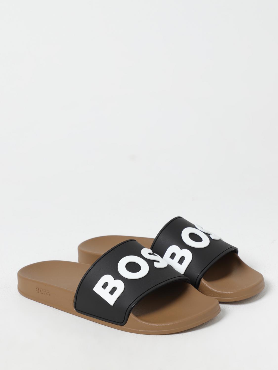 BOSS SANDALIAS: Zapatos hombre Boss, Camello - Img 2