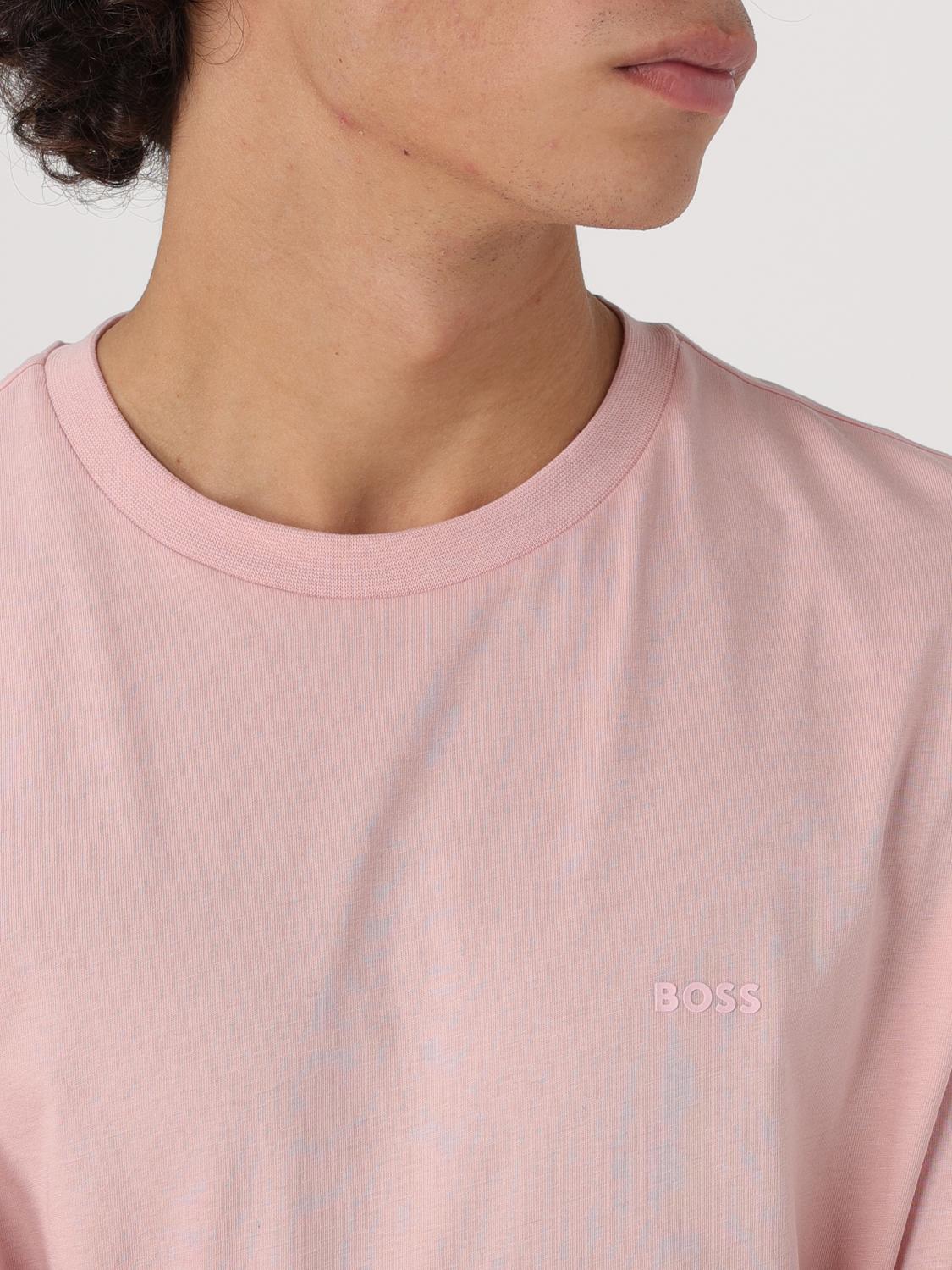 BOSS T-SHIRT: T-shirt men Boss, Pink - Img 3