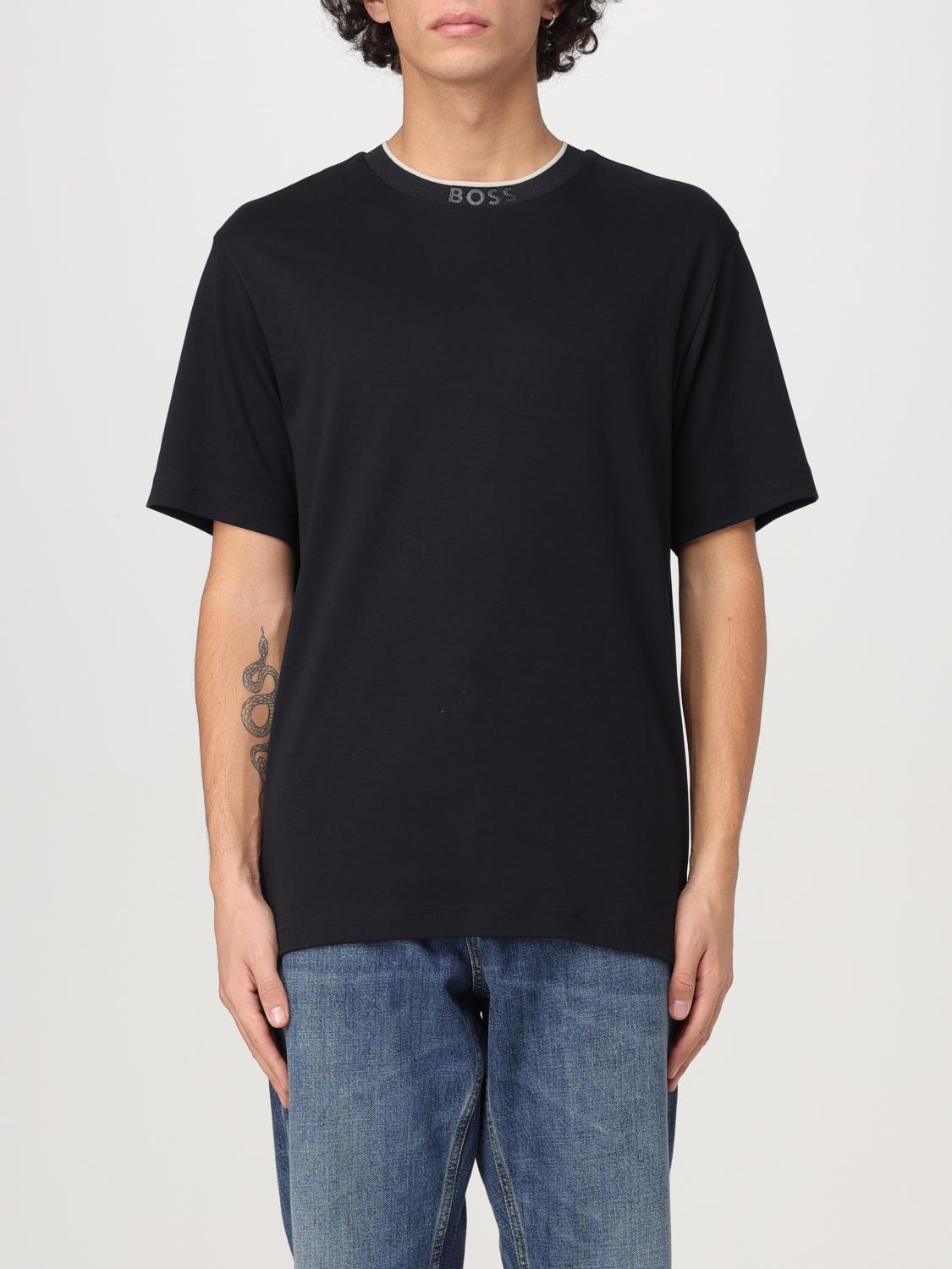 BOSS T-SHIRT: T-shirt men Boss, Black - Img 1