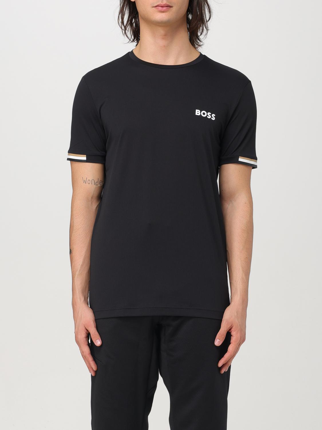 BOSS T-SHIRT: T-shirt men Boss, Black - Img 1