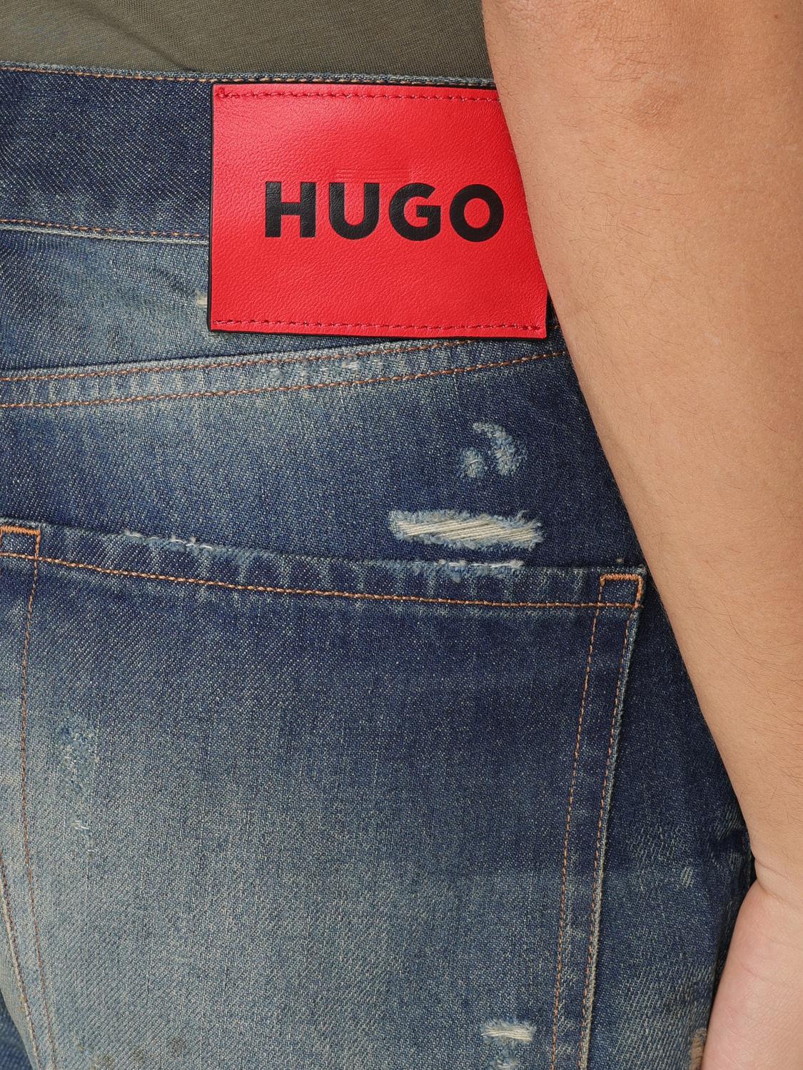 HUGO JEANS: Jeans men Hugo, Denim - Img 3