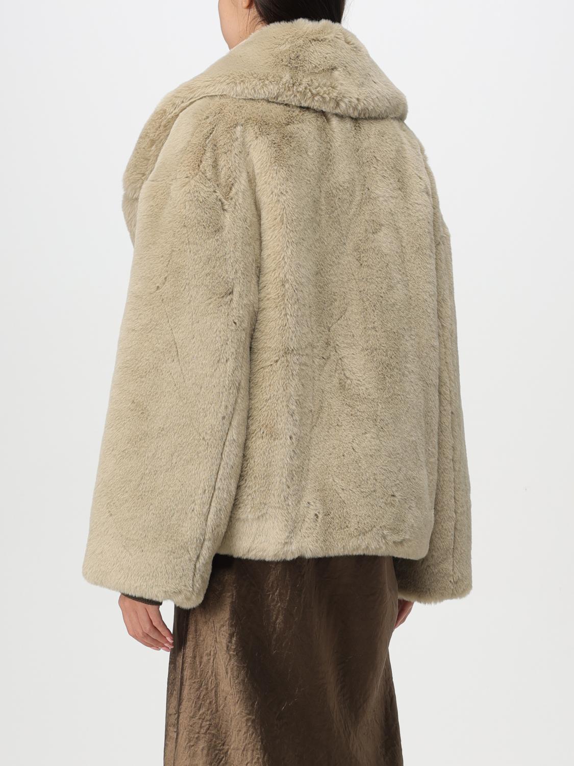 BOSS FUR COATS: Jacket woman Boss, Natural - Img 3