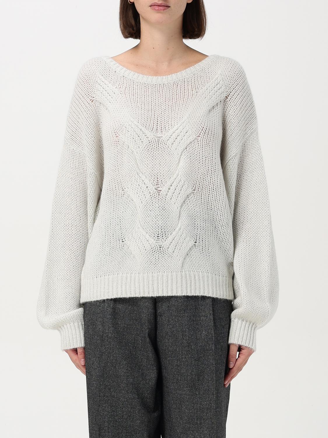 BOSS MAGLIA: Pullover Boss in misto lana , Bianco - Img 1