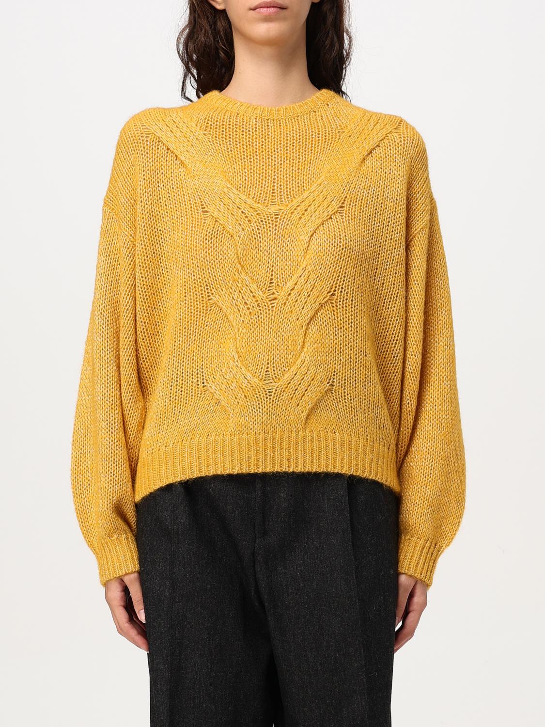 BOSS MAGLIA: Pullover Boss in misto lana , Giallo - Img 1