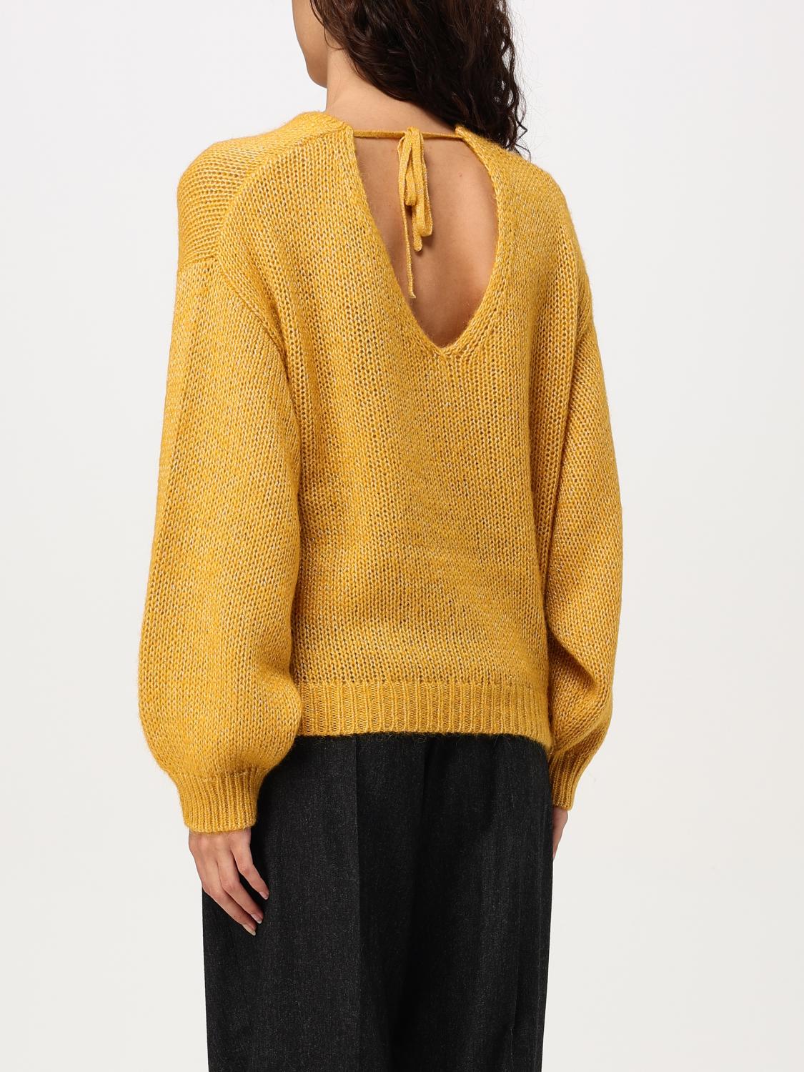 BOSS MAGLIA: Pullover Boss in misto lana , Giallo - Img 2