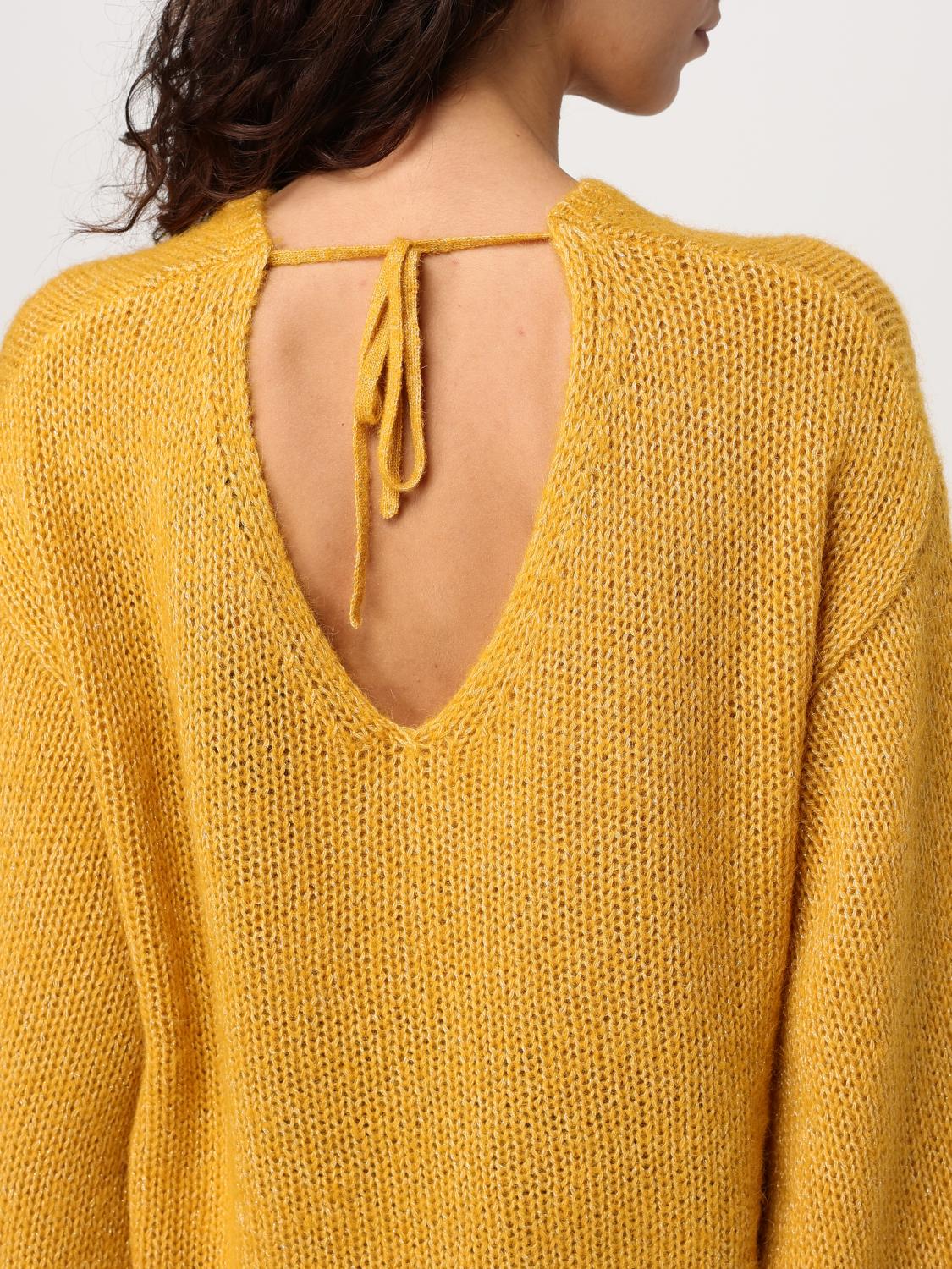 BOSS MAGLIA: Pullover Boss in misto lana , Giallo - Img 3