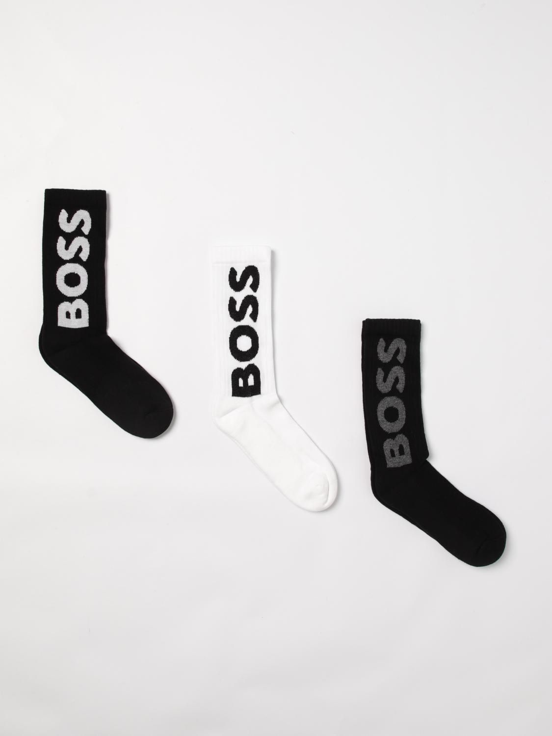 BOSS SOCKS: Socks men Boss, Black - Img 1