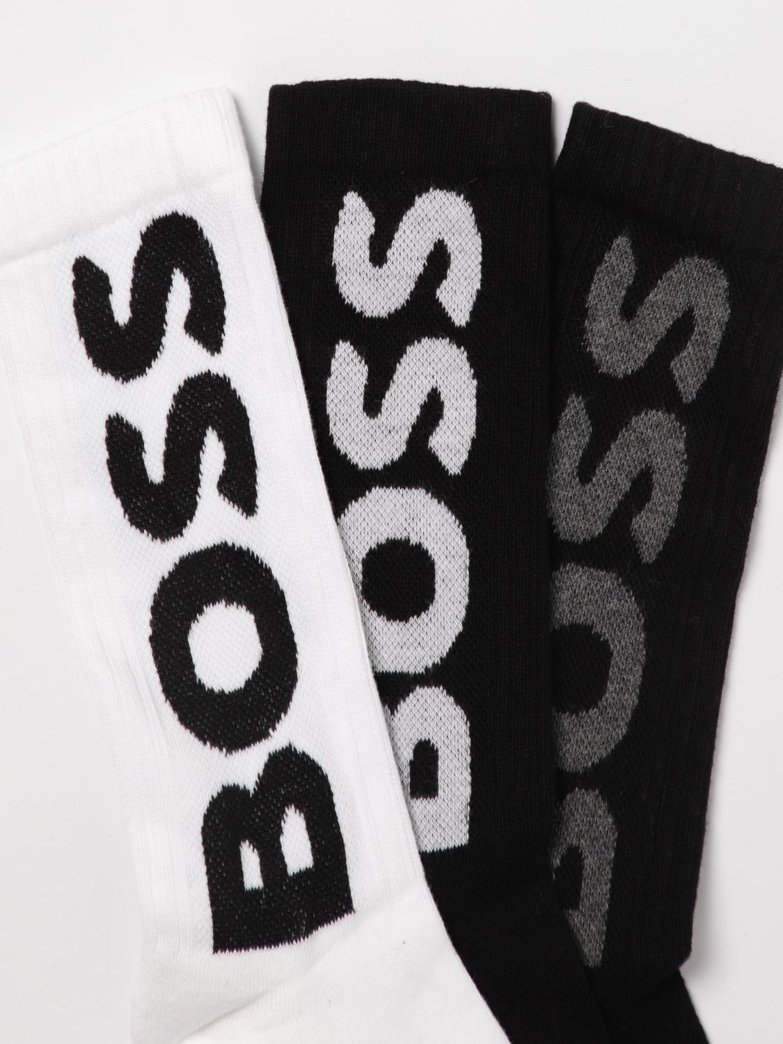 BOSS SOCKS: Socks men Boss, Black - Img 2