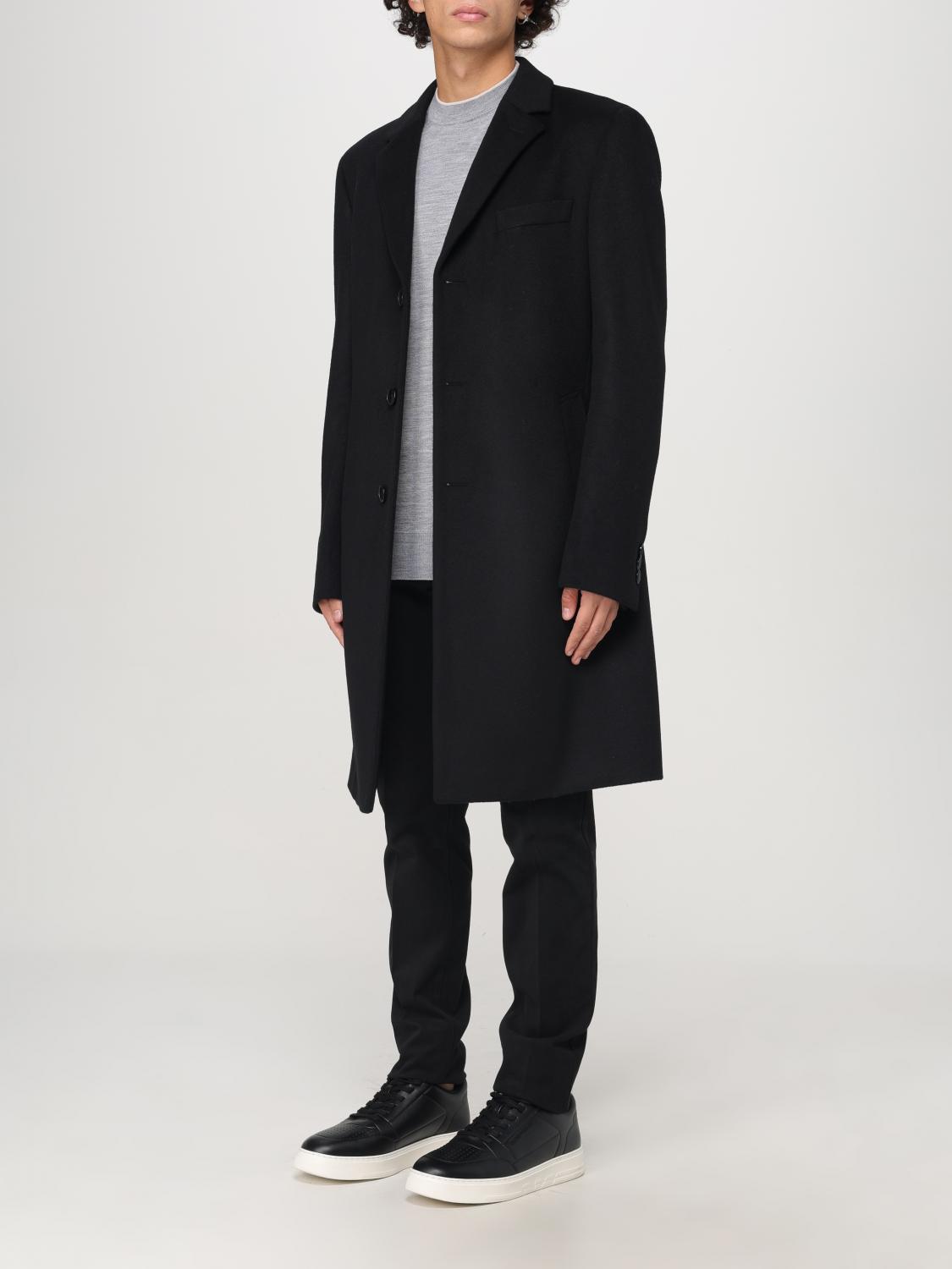 BOSS COAT: Coat men Boss, Black - Img 3