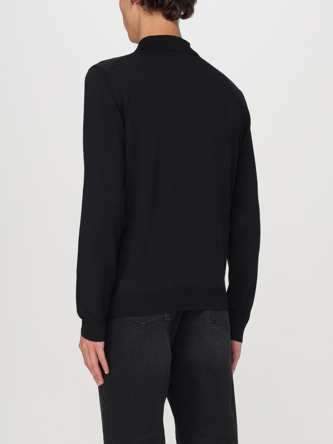 BOSS SWEATER: Sweater men Boss, Black - Img 2