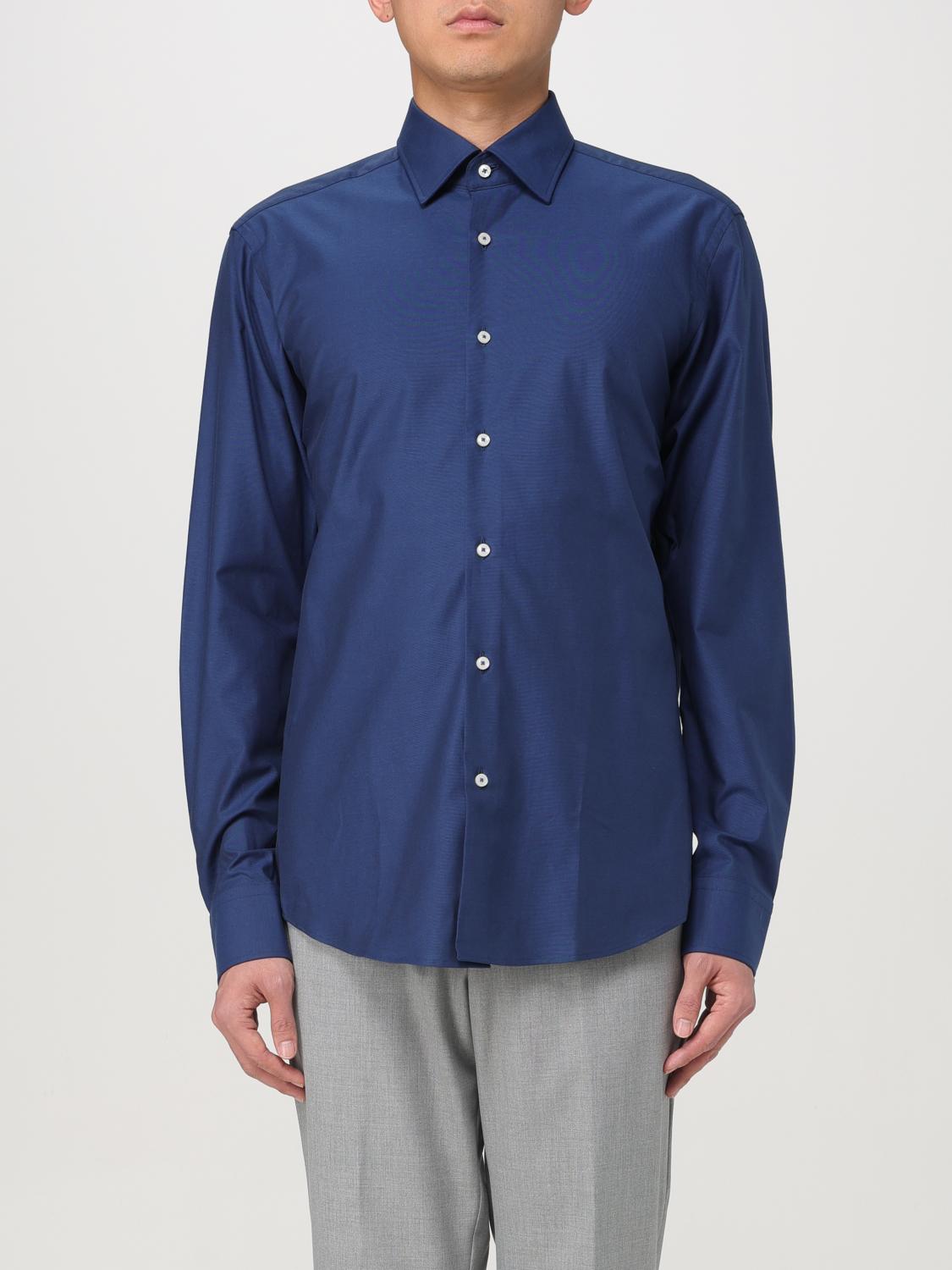 BOSS SHIRT: Shirt men Boss, Royal Blue - Img 1