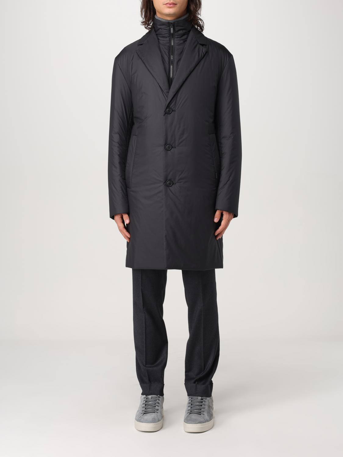 BOSS COAT: Coat men Boss, Black - Img 1