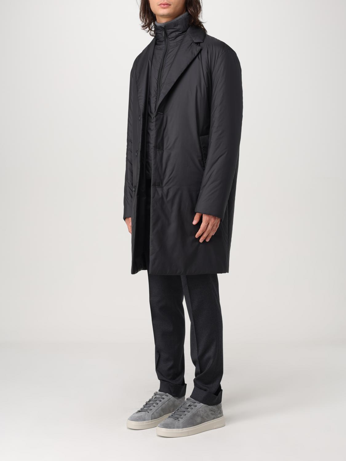 BOSS COAT: Coat men Boss, Black - Img 3