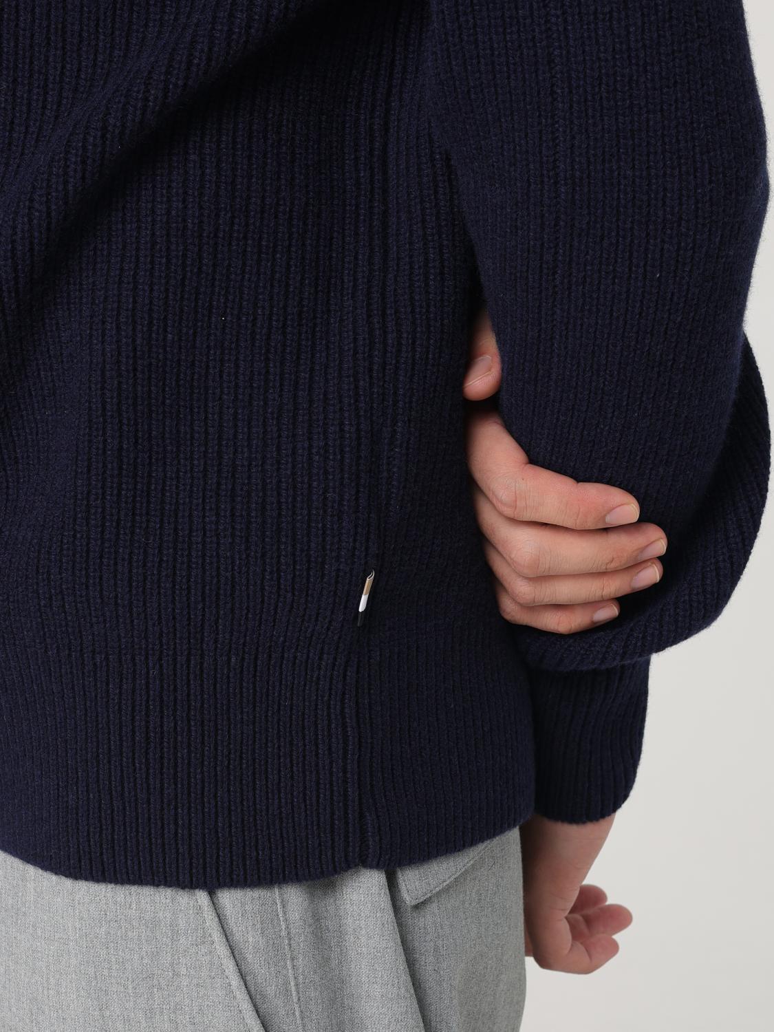 BOSS SWEATER: Sweater men Boss, Blue - Img 3