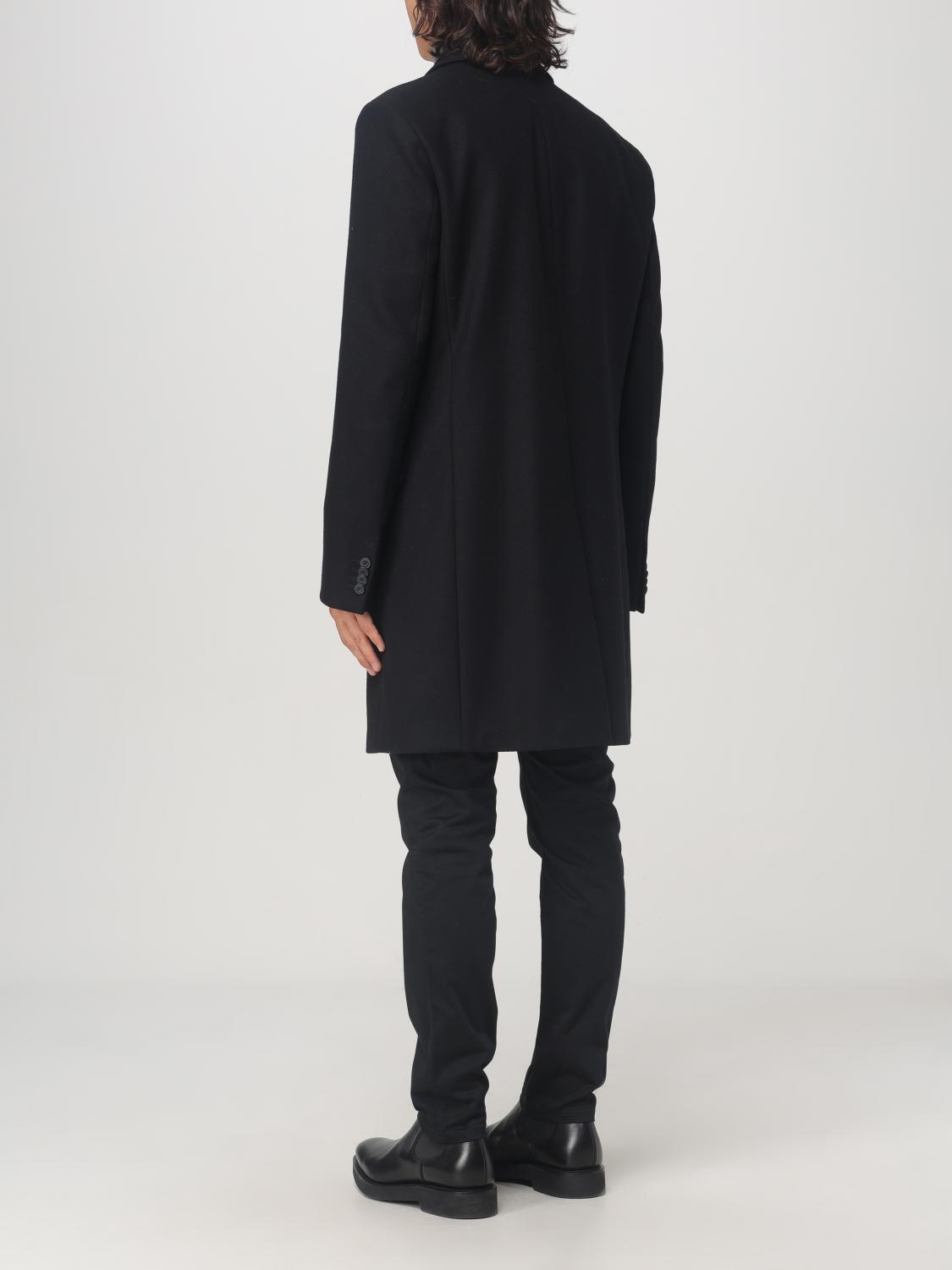 HUGO COAT: Coat men Hugo, Black - Img 2