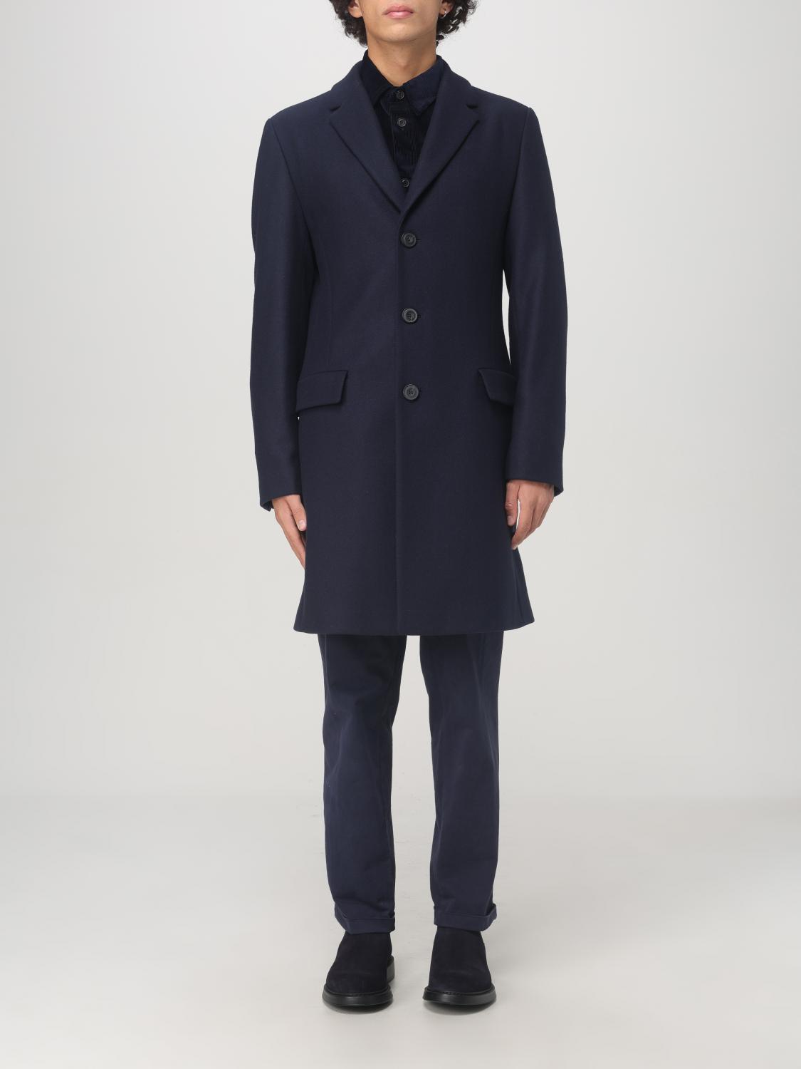 HUGO COAT: Coat men Hugo, Blue - Img 1