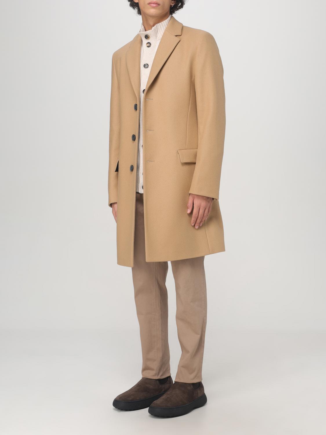 HUGO COAT: Coat men Hugo, Beige - Img 3