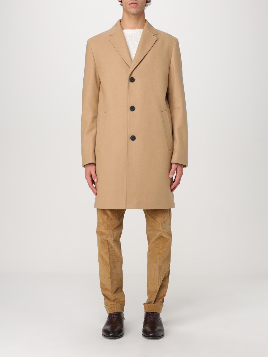 HUGO COAT: Coat men Hugo, Beige - Img 1