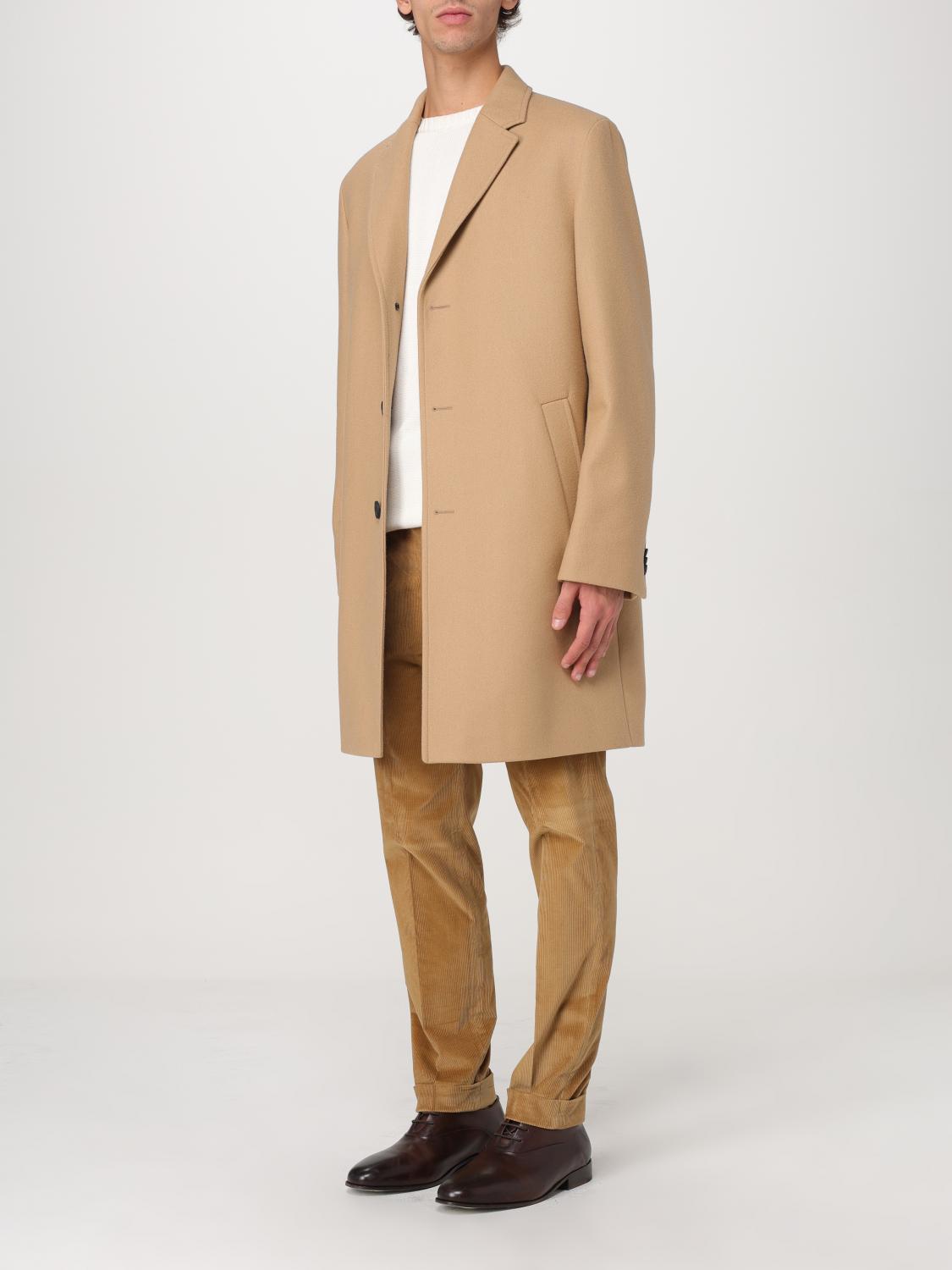 HUGO COAT: Coat men Hugo, Beige - Img 3