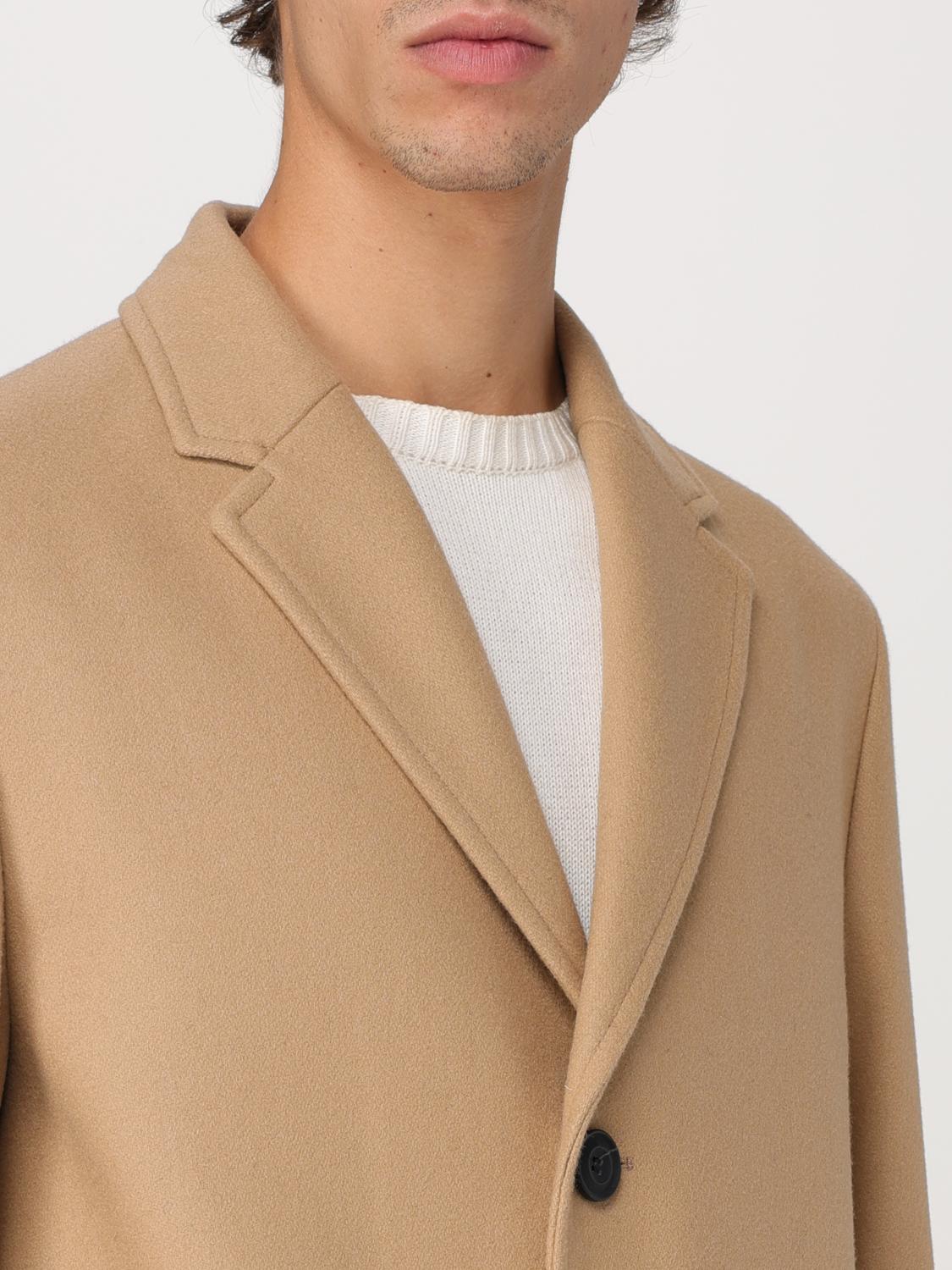 HUGO COAT: Coat men Hugo, Beige - Img 4