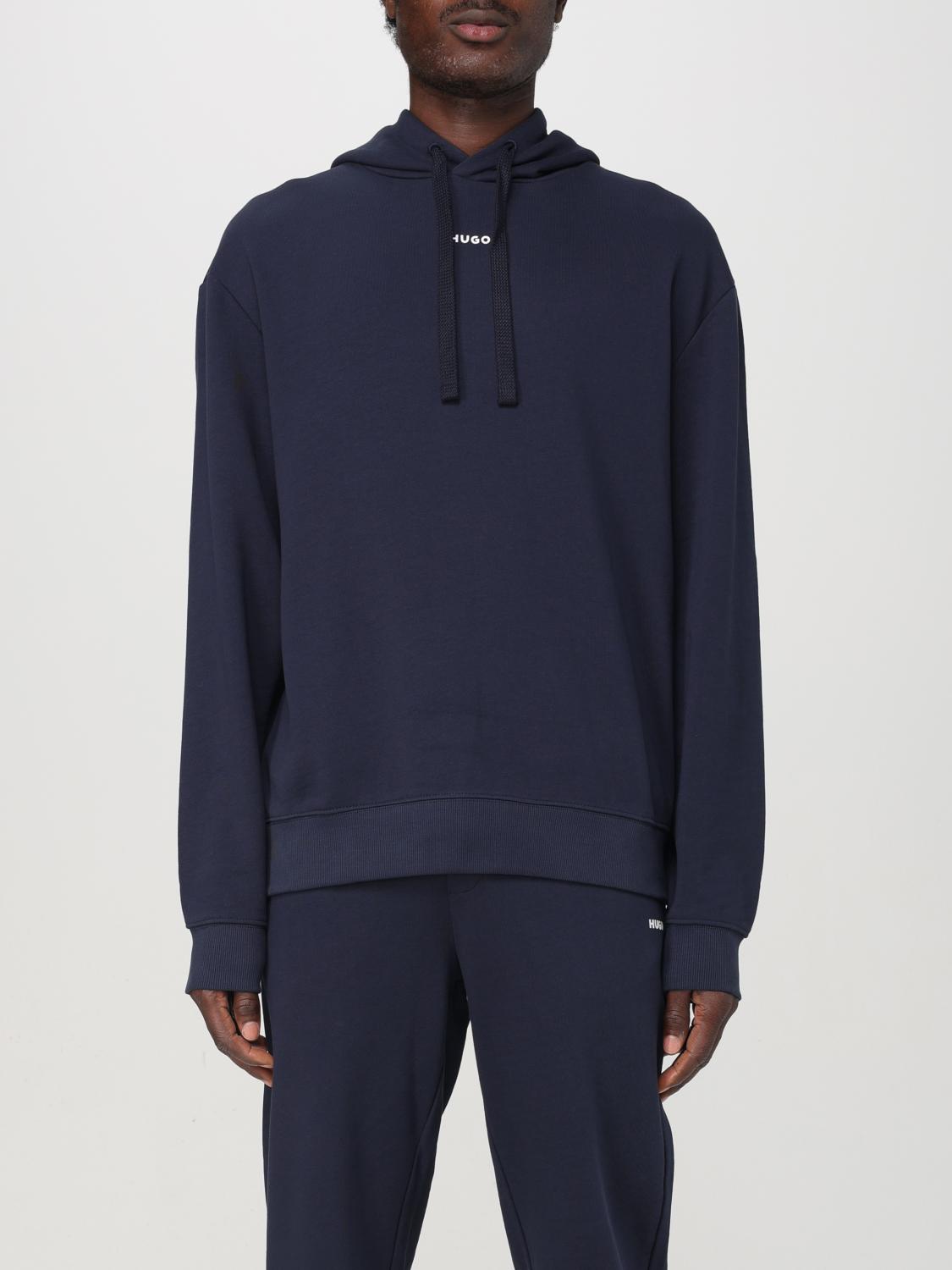 HUGO SWEATSHIRT: Sweatshirt men Hugo, Blue - Img 1