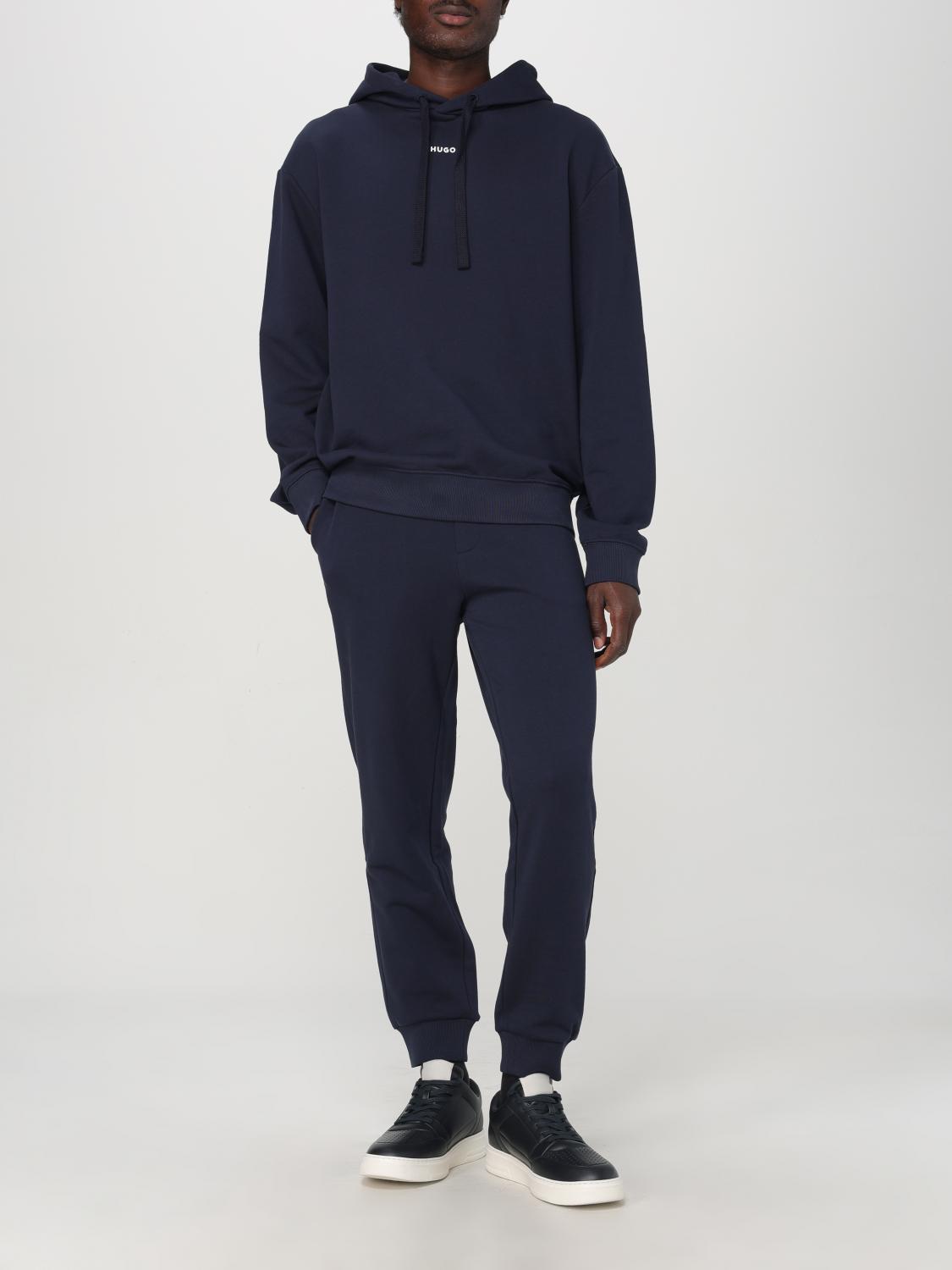 HUGO SWEATSHIRT: Sweatshirt men Hugo, Blue - Img 2