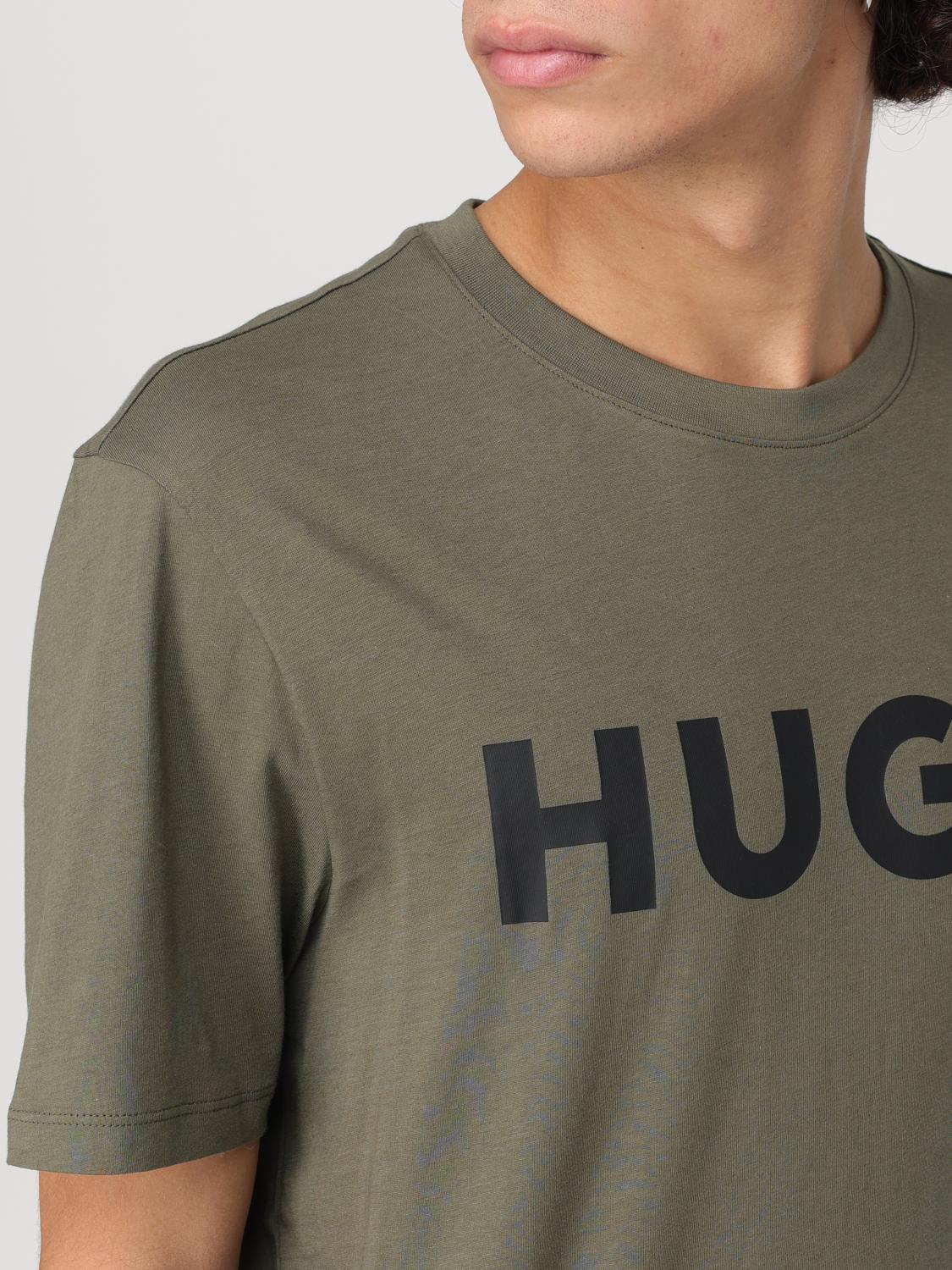 HUGO T-SHIRT: T-shirt men Hugo, Military - Img 3