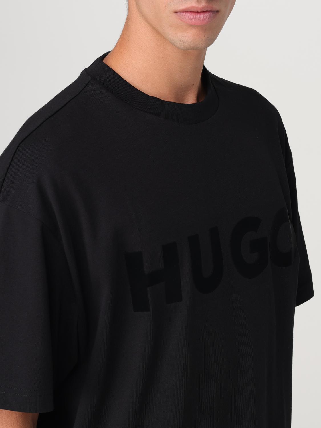 HUGO T-SHIRT: T-shirt men Hugo, Black - Img 3