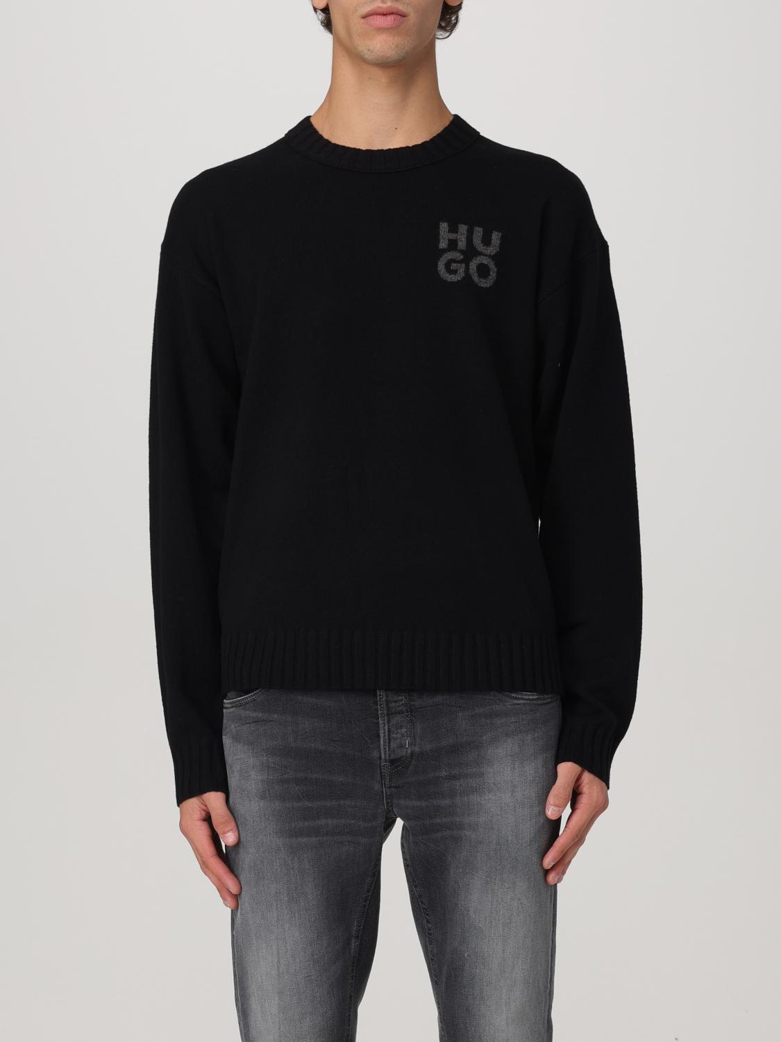 HUGO SWEATER: Sweater men Hugo, Black - Img 1