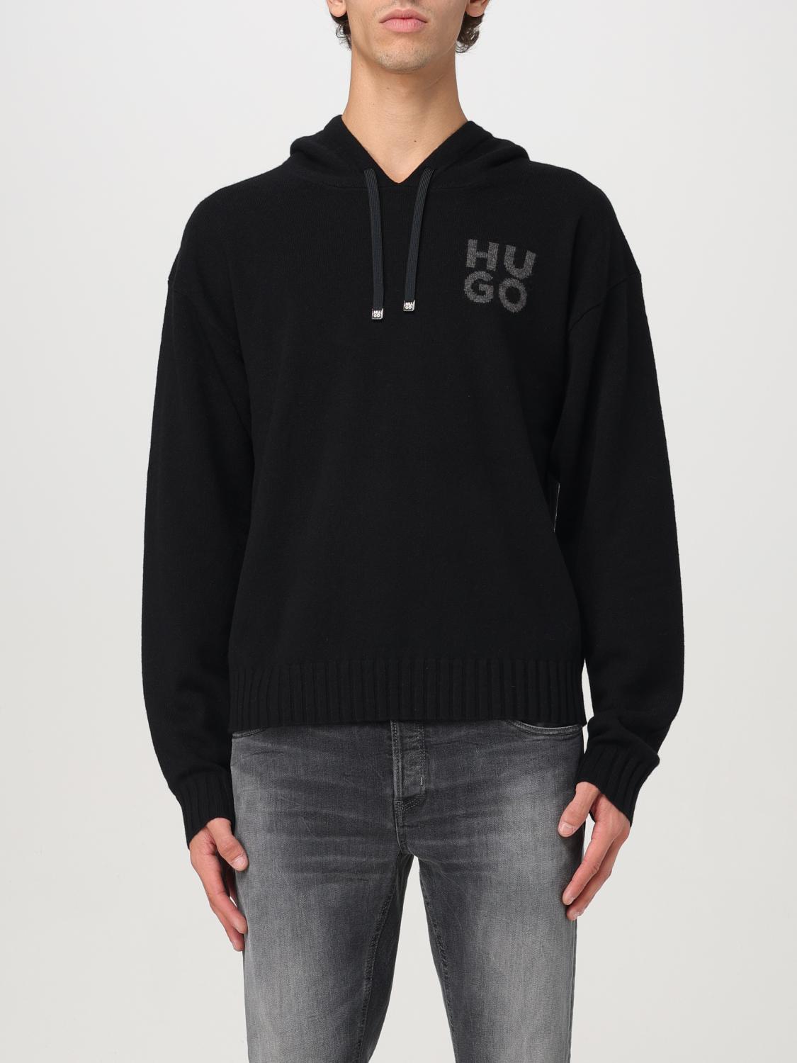 HUGO SWEATER: Sweater men Hugo, Black - Img 1