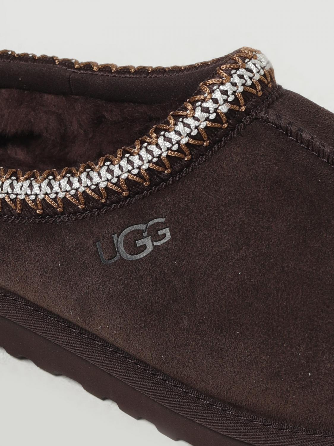 UGG SANDALI: Sabot Tasman UGG in camoscio , Marrone - Img 4