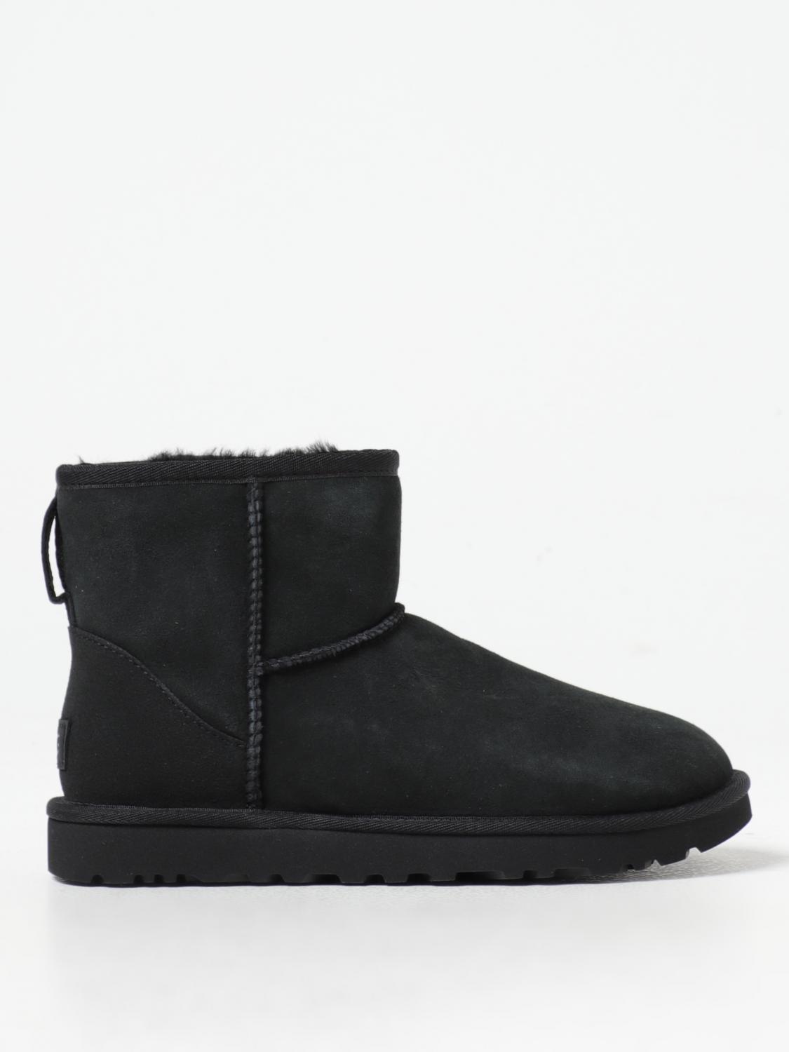 UGG STIVALI: Stivaletto Classic Mini II UGG in camoscio , Nero - Img 1