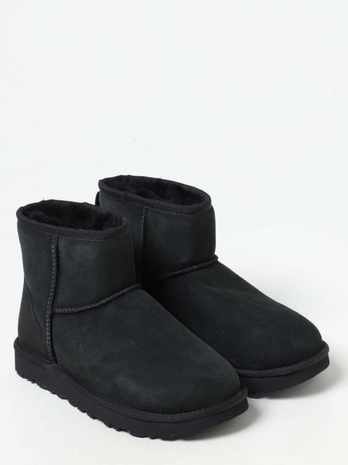UGG STIVALI: Stivaletto Classic Mini II UGG in camoscio , Nero - Img 2