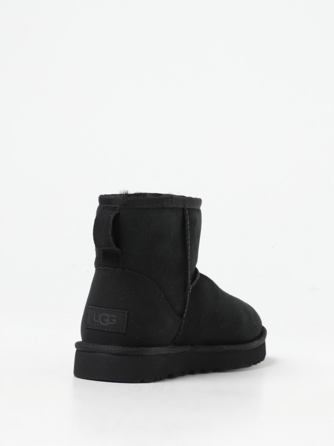 UGG STIVALI: Stivaletto Classic Mini II UGG in camoscio , Nero - Img 3